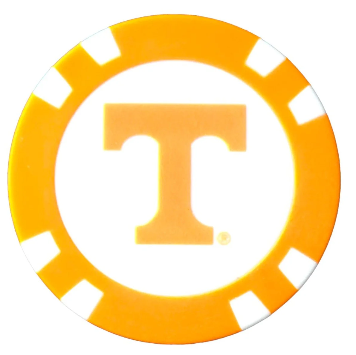 Officially Licensed Tennessee Volunteers Poker Chip Ball Marker - Image 5