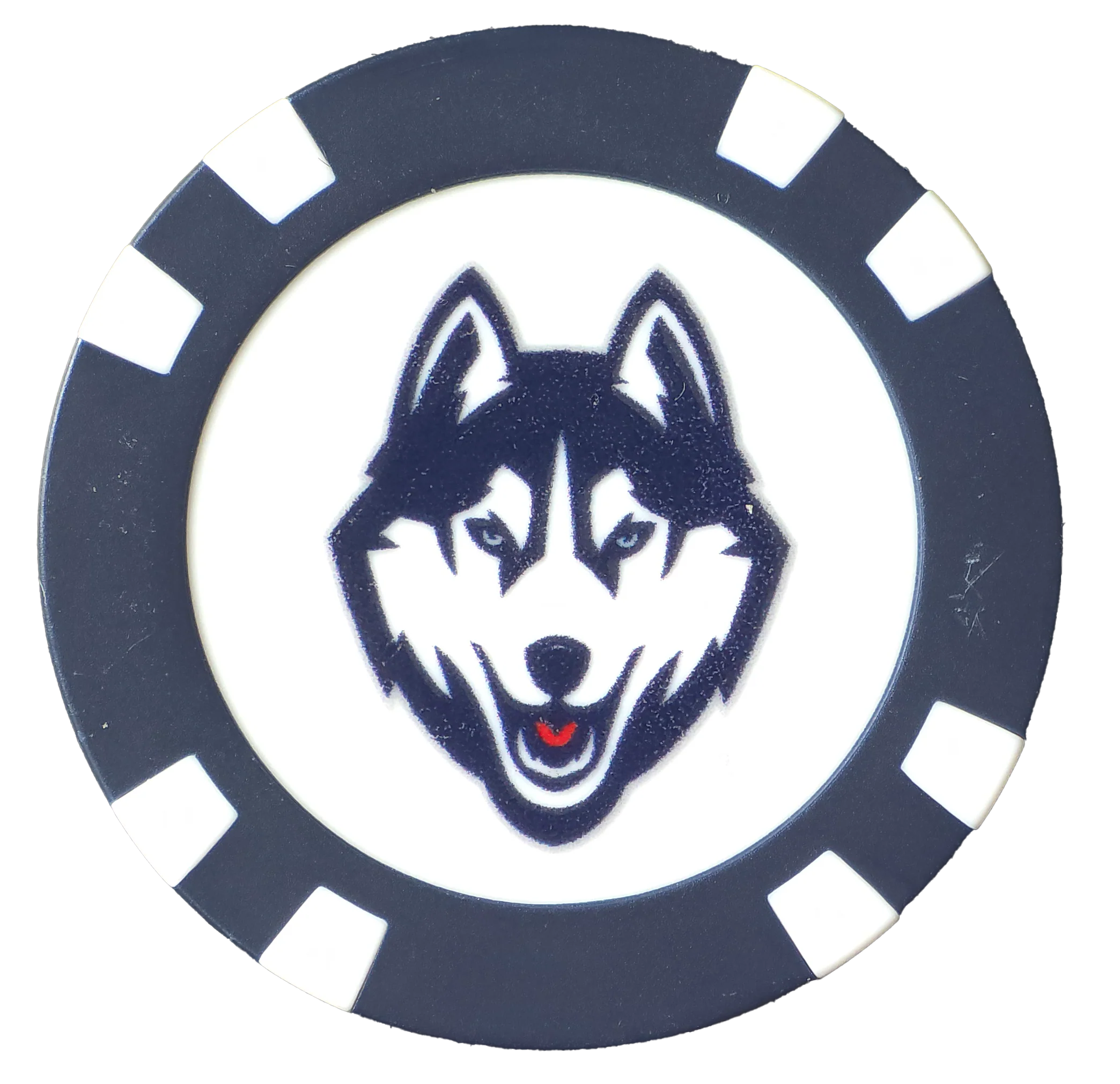 Officially Licensed UConn Huskies Poker Chip Ball Marker - Image 5