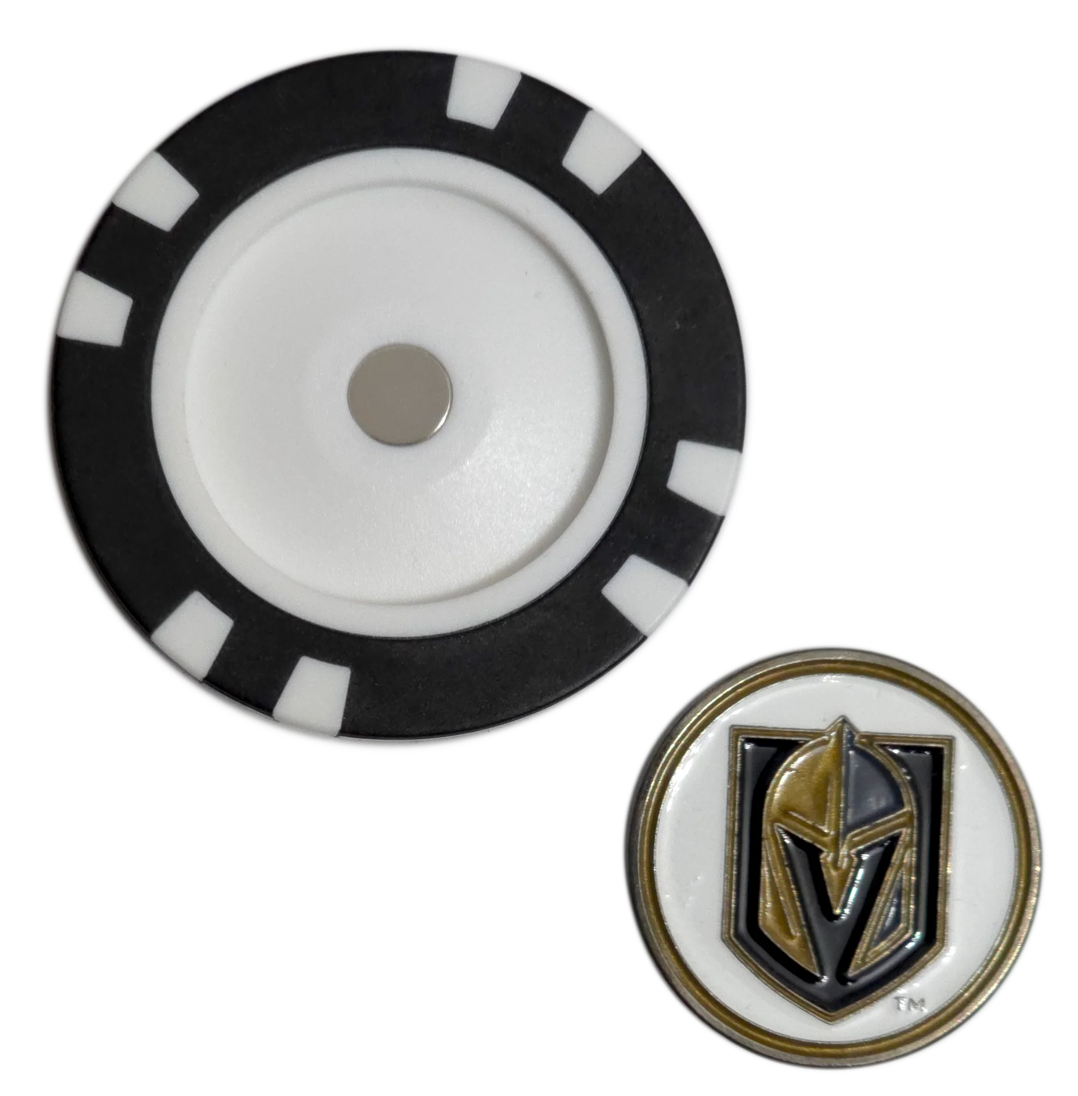 Officially Licensed Vegas Golden Knights Poker Chip Golf Ball Marker - Image 3