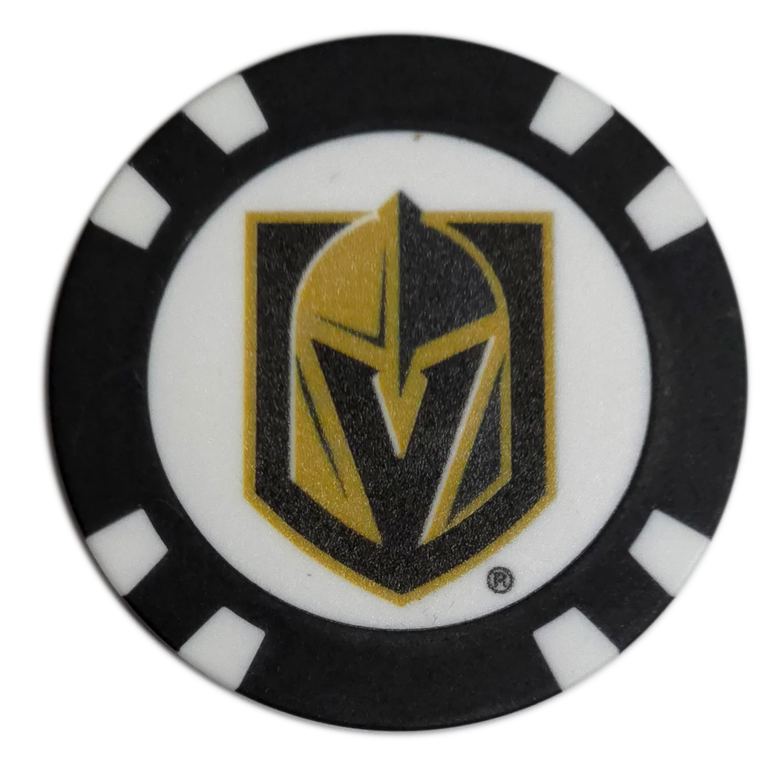 Officially Licensed Vegas Golden Knights Poker Chip Golf Ball Marker - Image 5