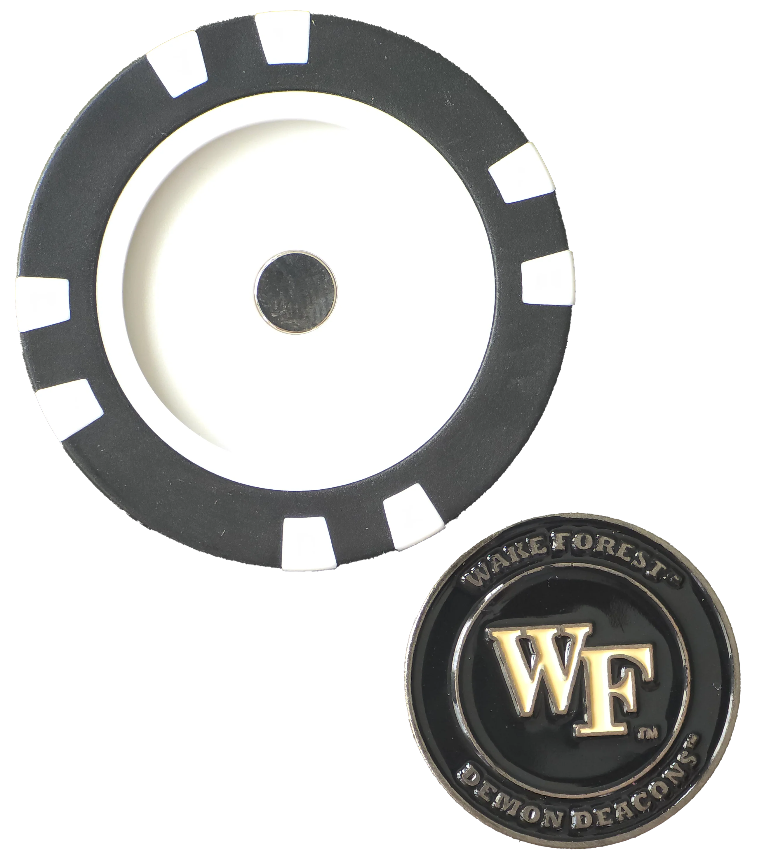 Officially Licensed Wake Forest Demon Deacons Poker Chip Ball Marker - Image 4