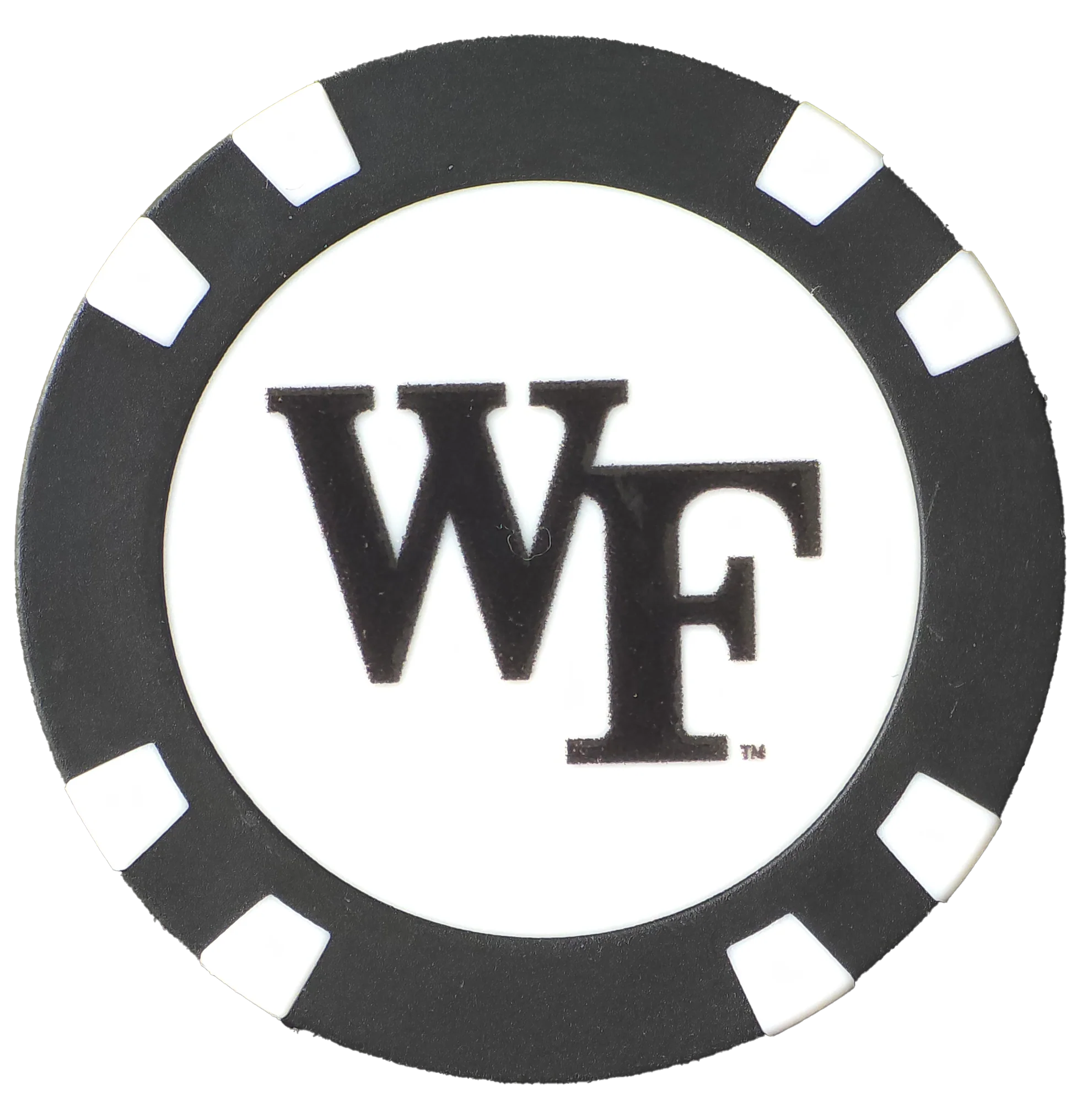 Officially Licensed Wake Forest Demon Deacons Poker Chip Ball Marker - Image 5