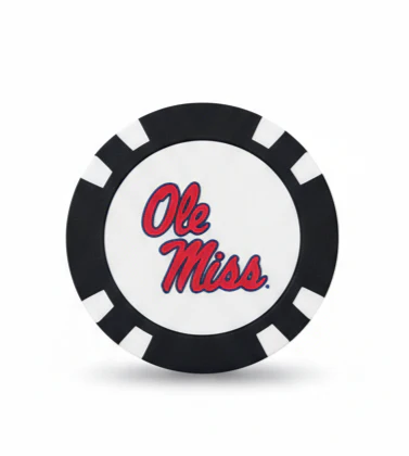 Ole Miss Rebels Officially Licensed Poker Chip Ball Marker - Image 3