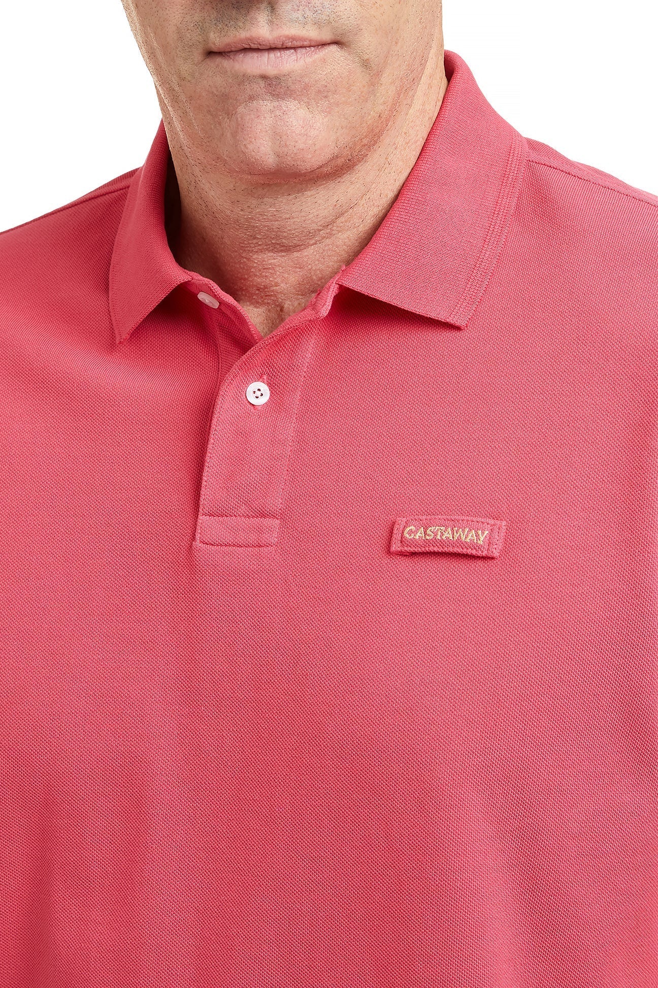 Onshore Polo Shirt Sunset Red - Image 2
