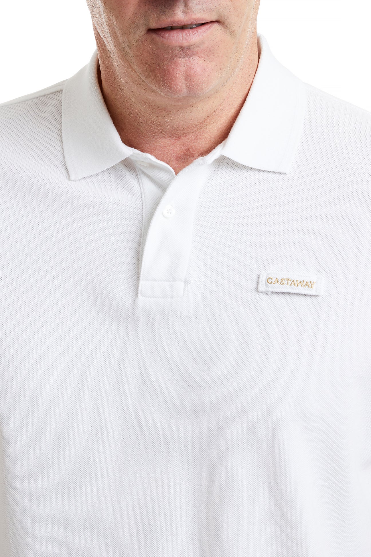 Onshore Polo Shirt White - Image 2