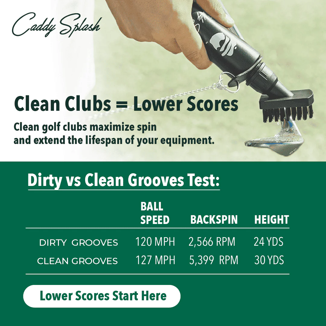 Original Golf Club Water Brush Cleaner - Black - Image 12