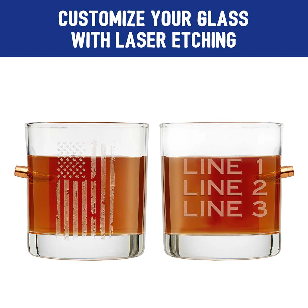 Patriotic Rocks Glass - 11oz - Image 3