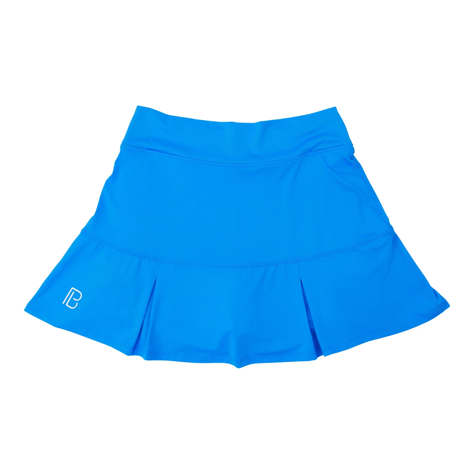PB Drop Pleat Skort Electric Blue with Net Worth - Image 7