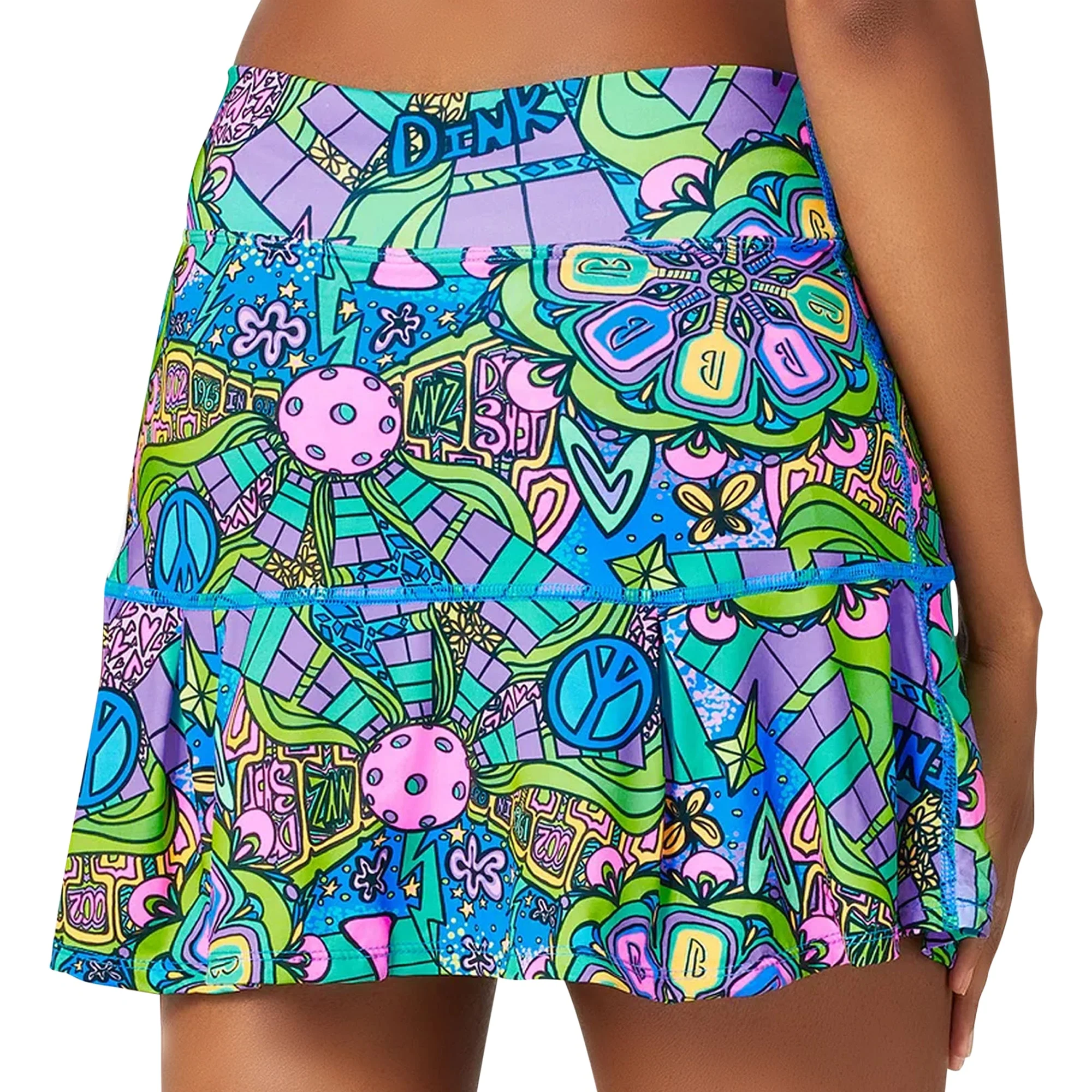 PB Drop Pleat Skort Groovy - Image 2
