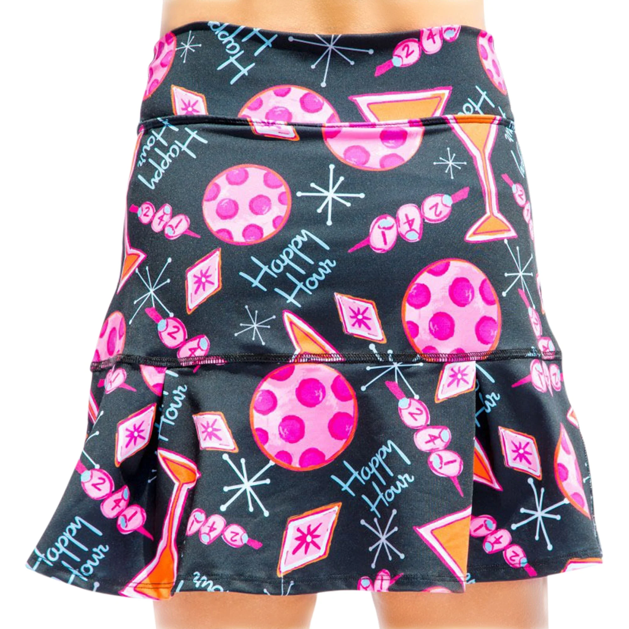 PB Drop Pleat Skort Martini 2-4-1 Happy Hour - Image 2