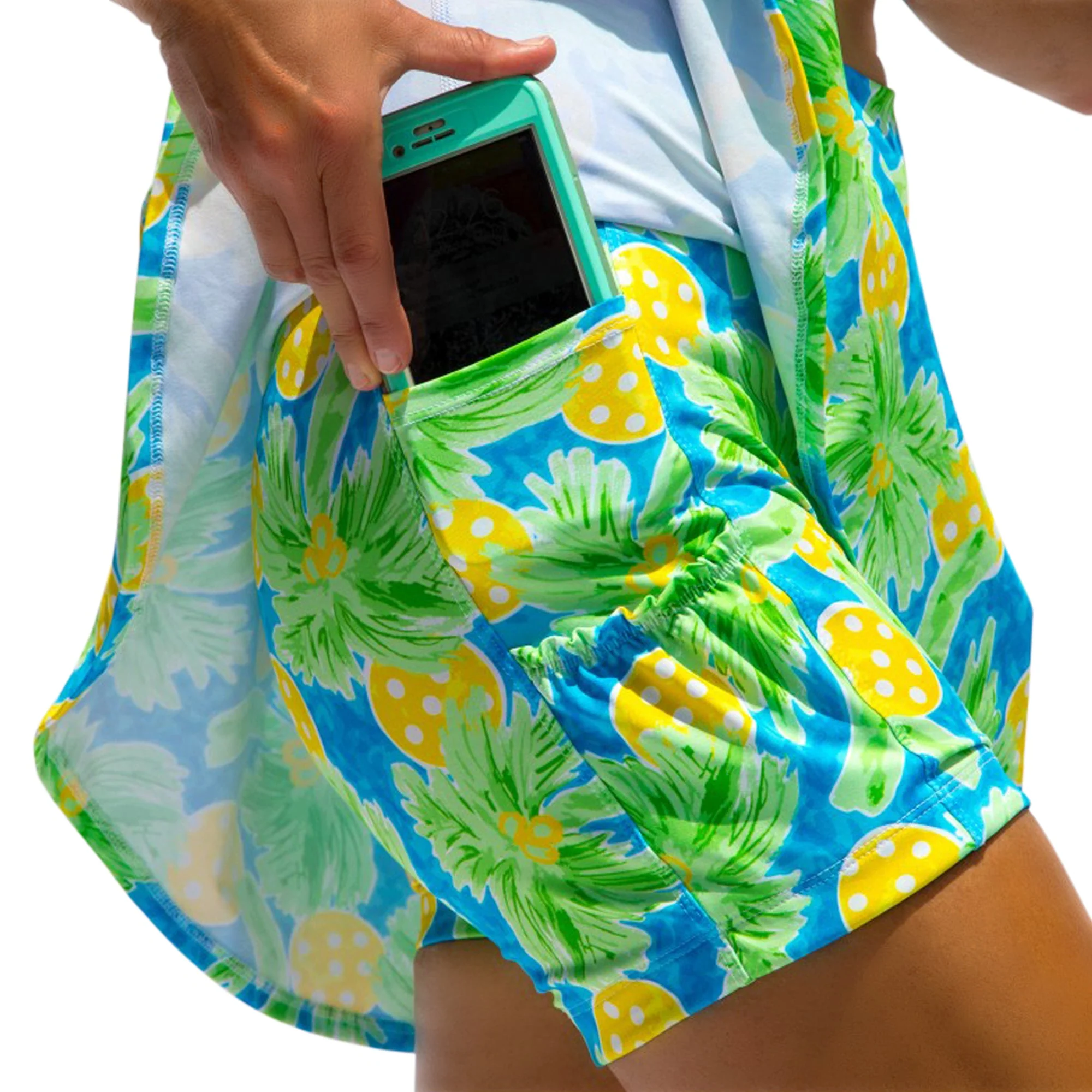 PB Drop Pleat Skort Palms 1 - Image 4