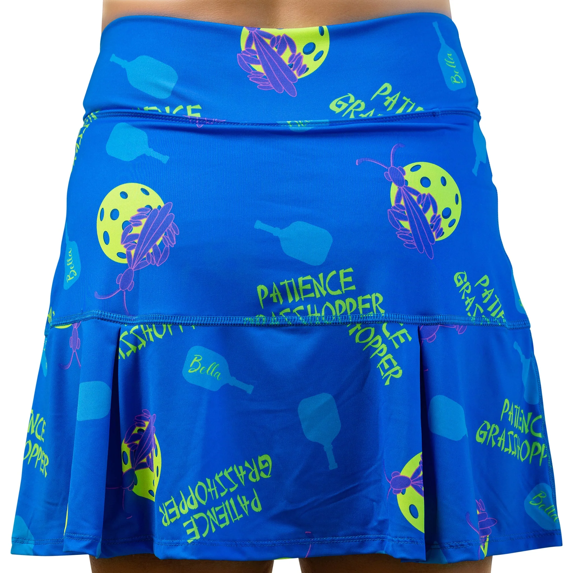 PB Drop Pleat Skort Patience Grasshopper - Image 2