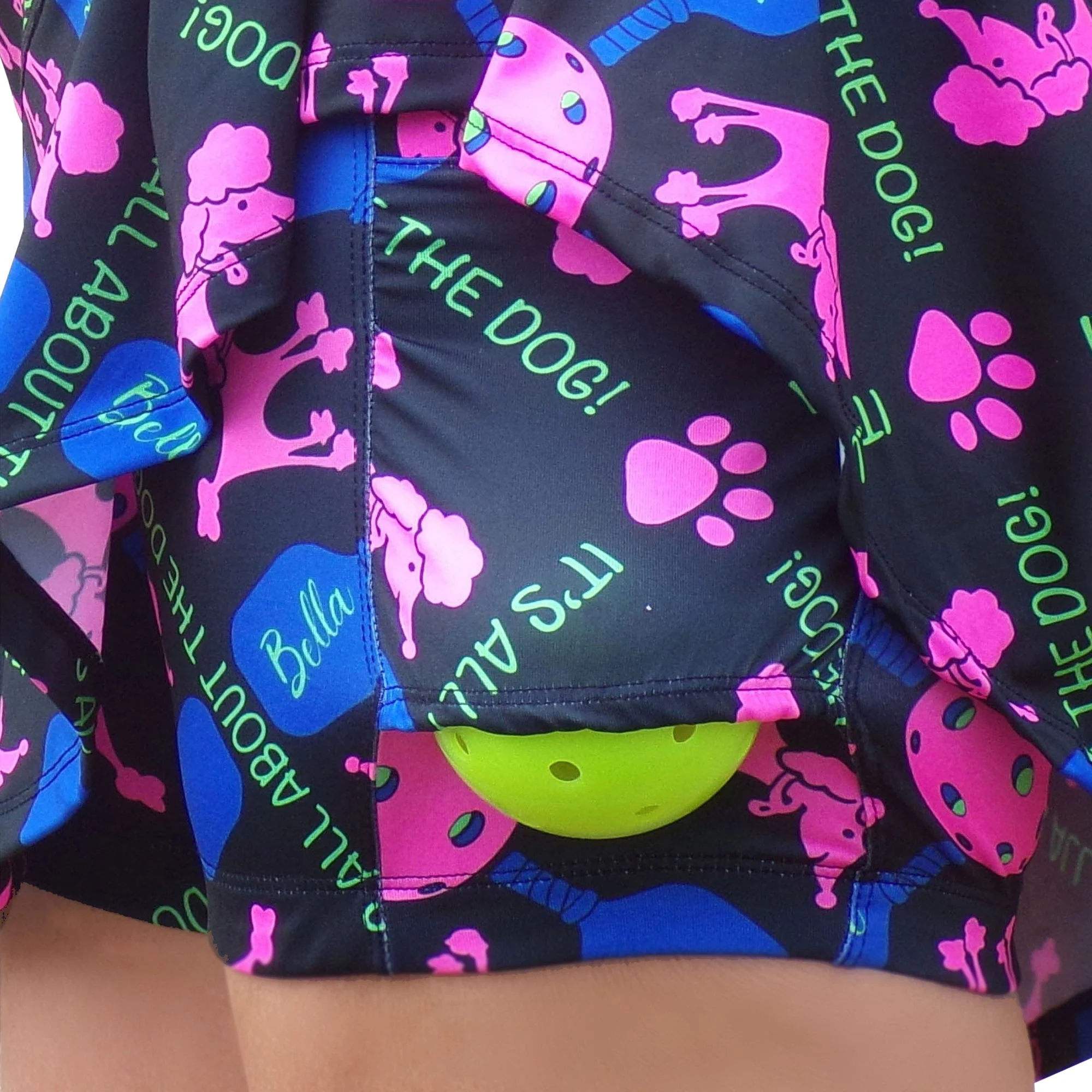 PB Drop Pleat Skort Pickles - Image 3