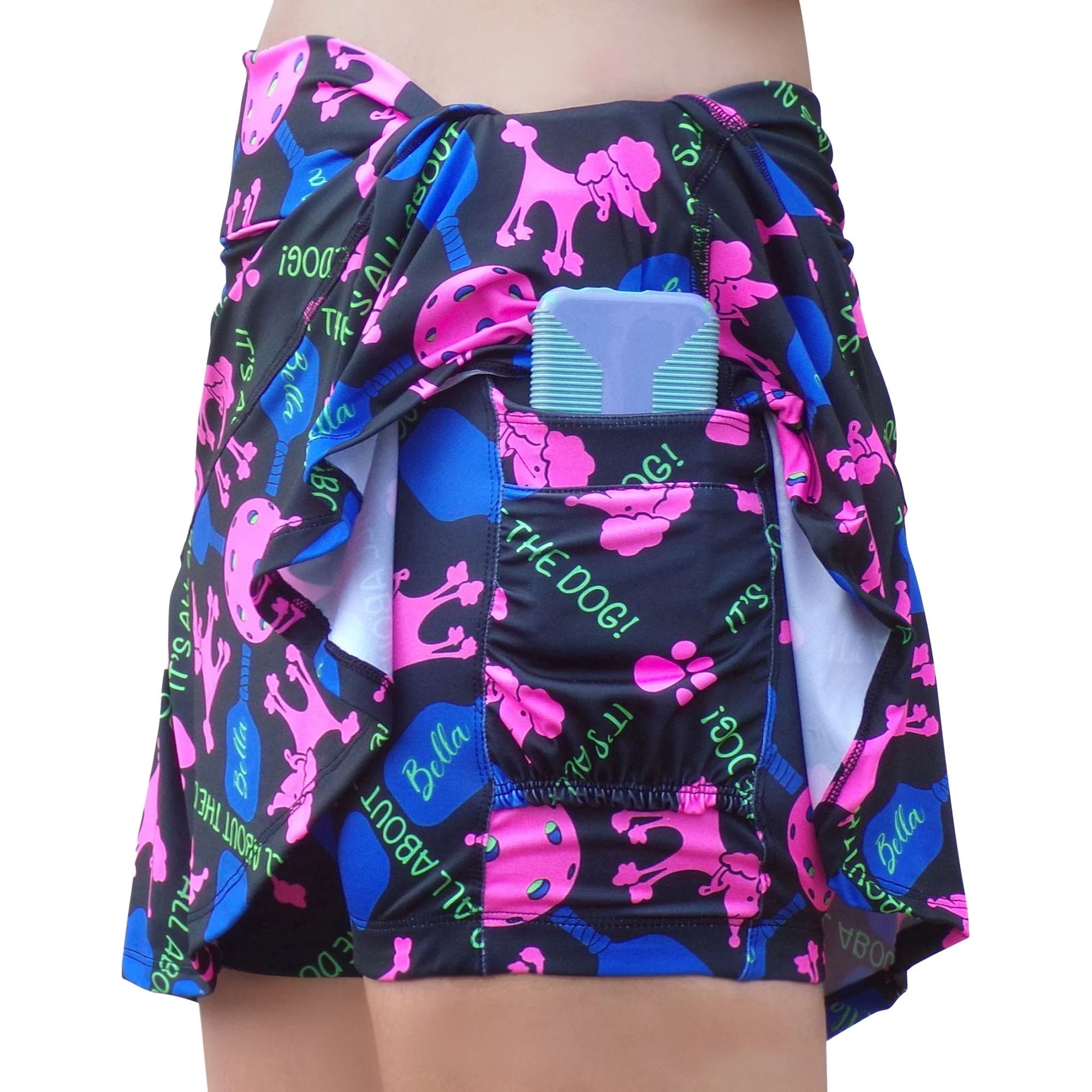 PB Drop Pleat Skort Pickles - Image 4