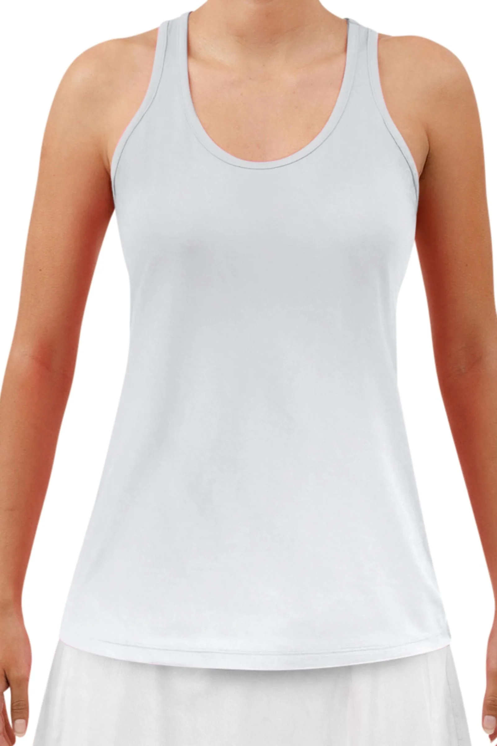 PB Racerback Tank White - Image 2
