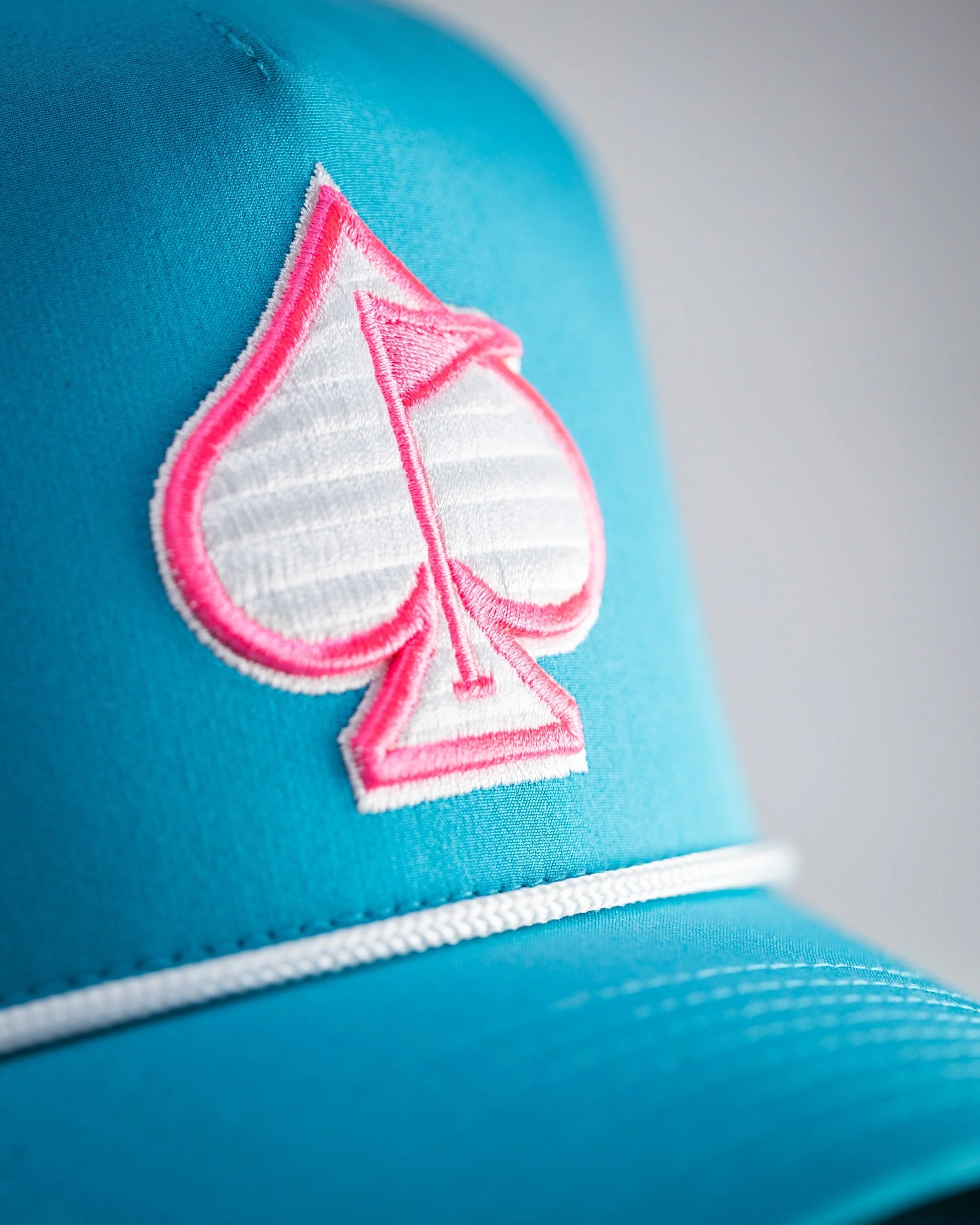 Perforated Rope Hat - Baby Blue - Image 5