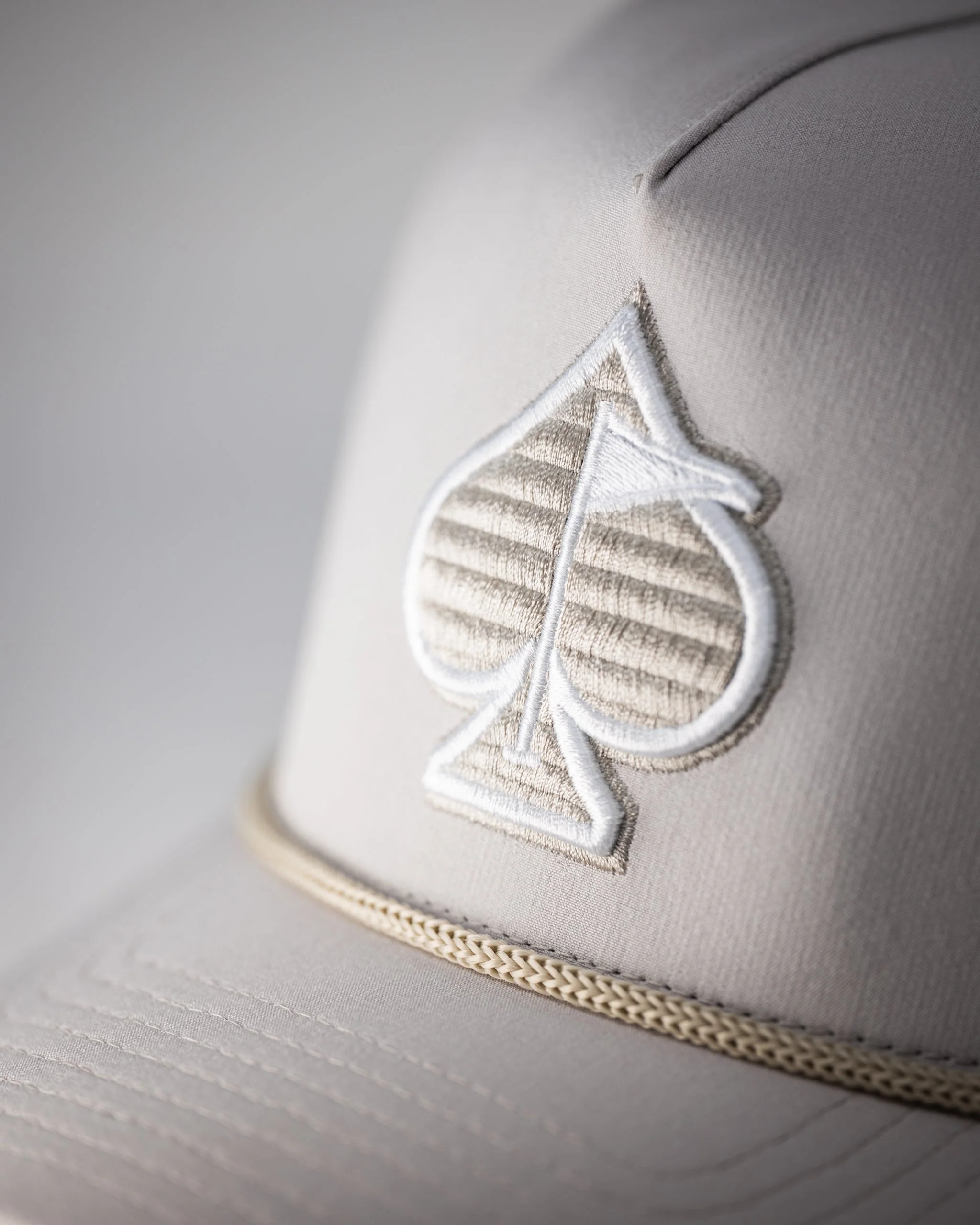 Perforated Rope Hat - Bone - Image 9