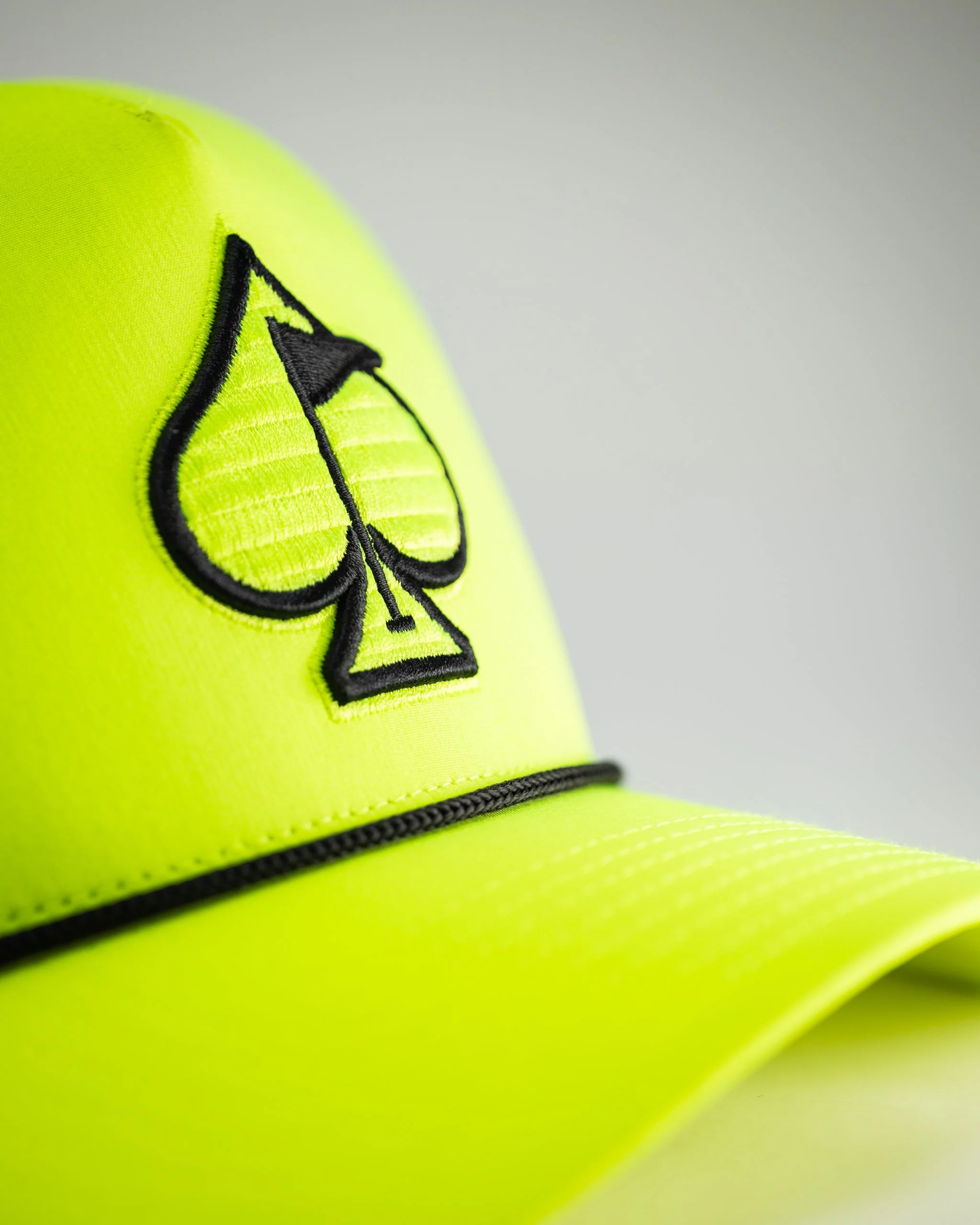 Perforated Rope Hat - Highlighter Yellow - Image 10