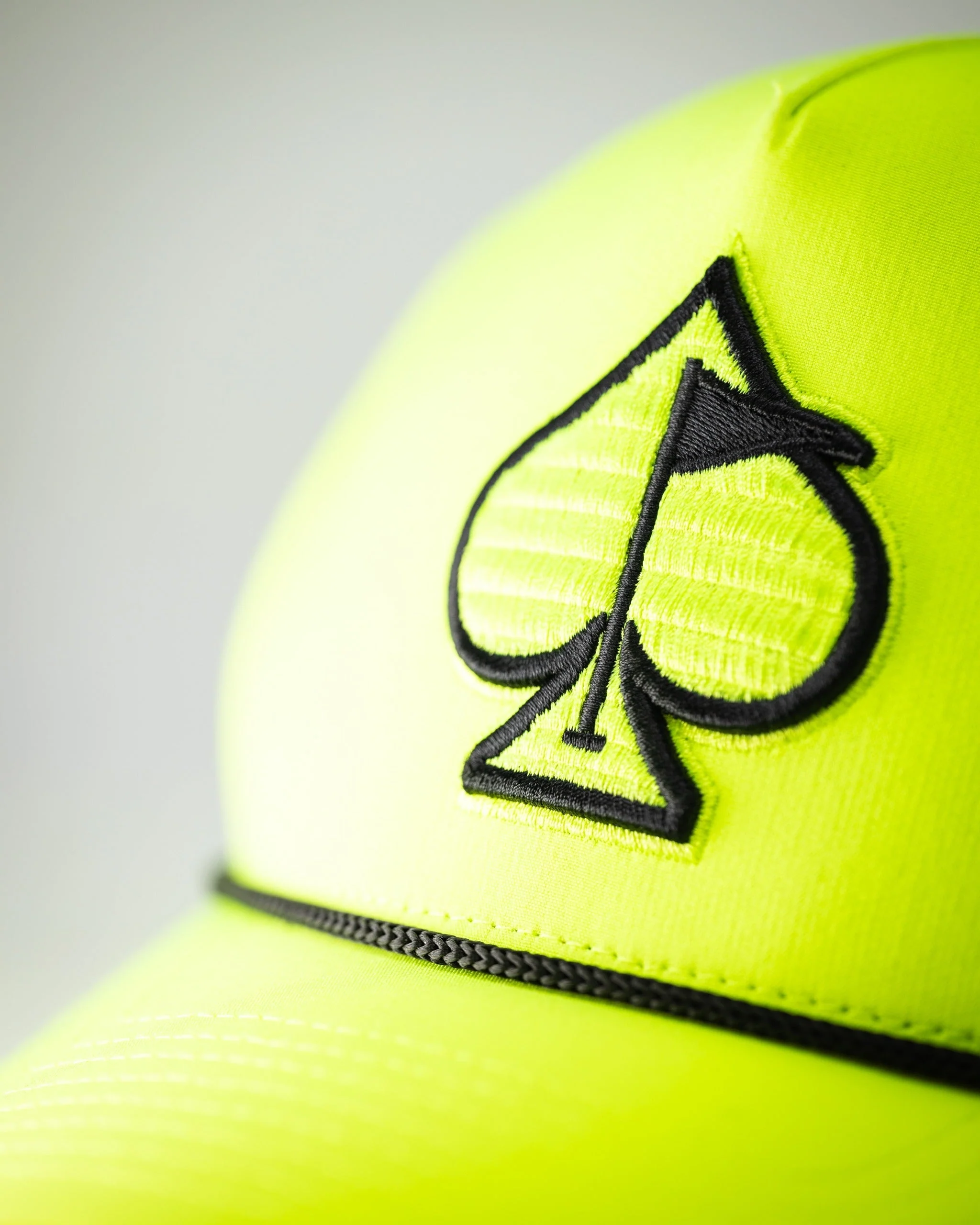 Perforated Rope Hat - Highlighter Yellow - Image 2