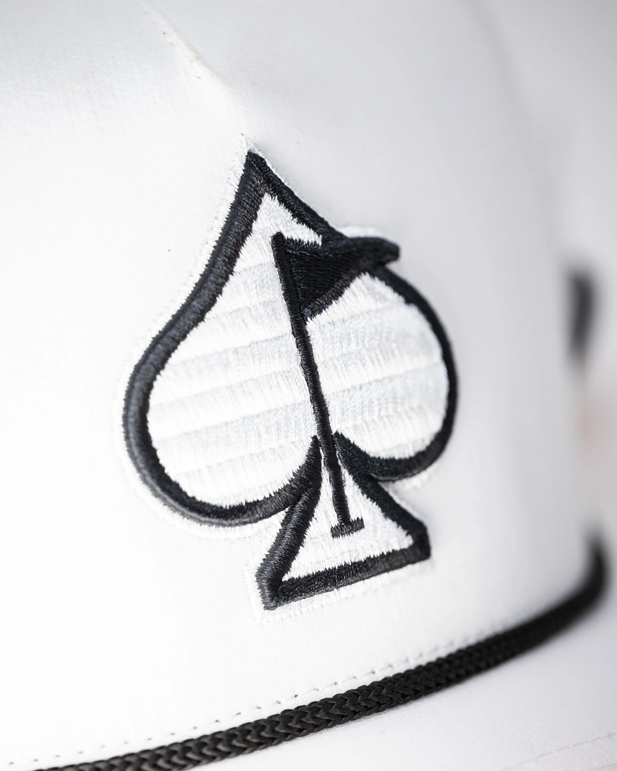 Perforated Rope Hat - White - Image 11