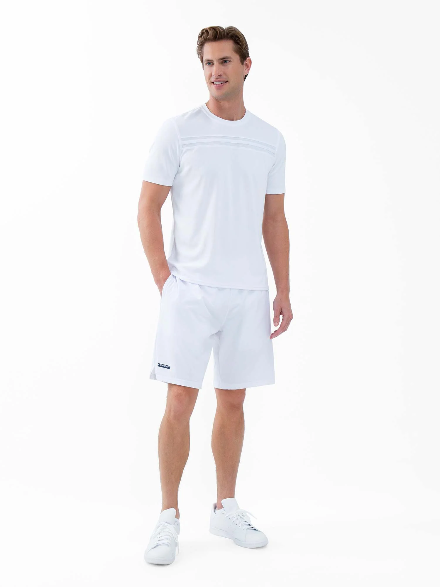 Performance Men's Tournament Short Sleeve Crew Neck - White - Image 5