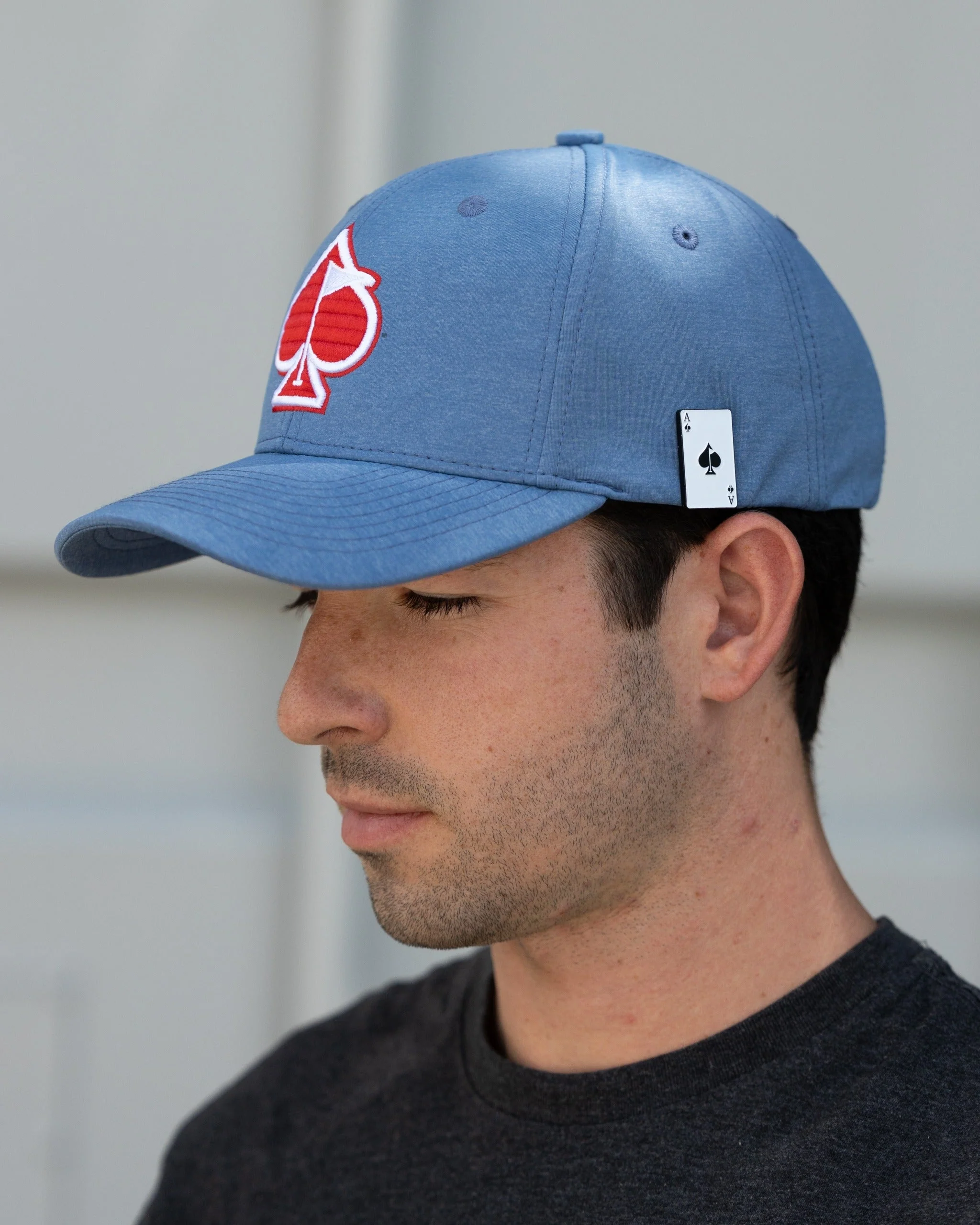 Performance Spade Hat - Blue - Image 2