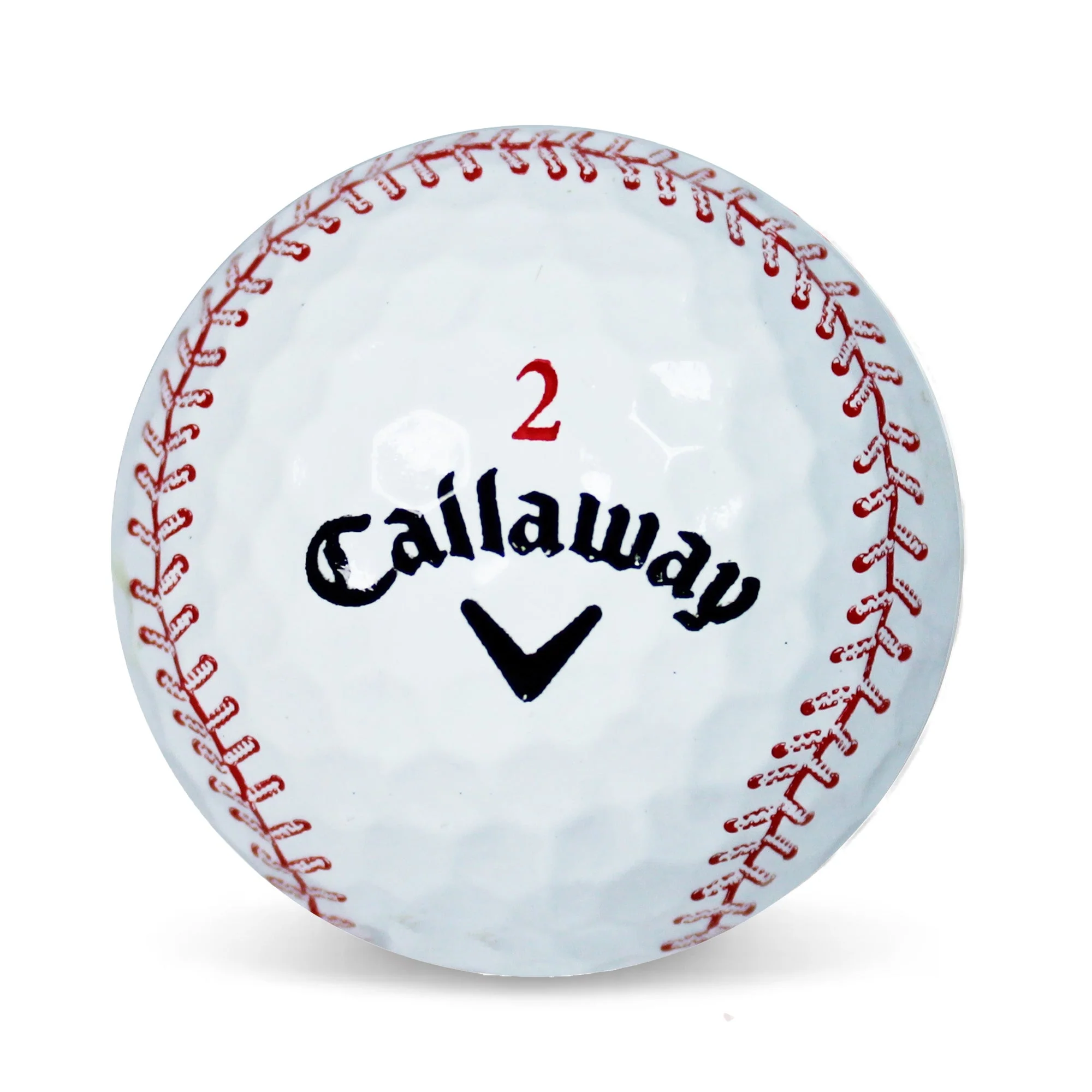 Personalized Refurbished Callaway Chrome Soft Baseball Golf Balls