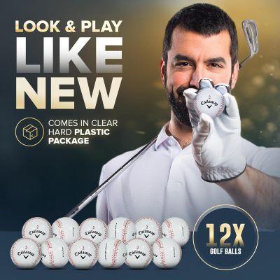 Personalized Refurbished Callaway Chrome Soft Baseball Golf Balls - Image 3