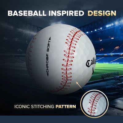 Personalized Refurbished Callaway Chrome Soft Baseball Golf Balls - Image 6