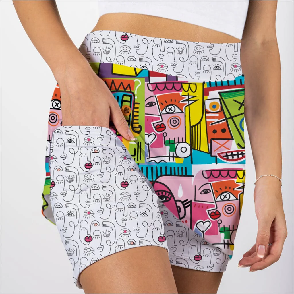 PICASS-OH DESIGNER SKORT - Image 3