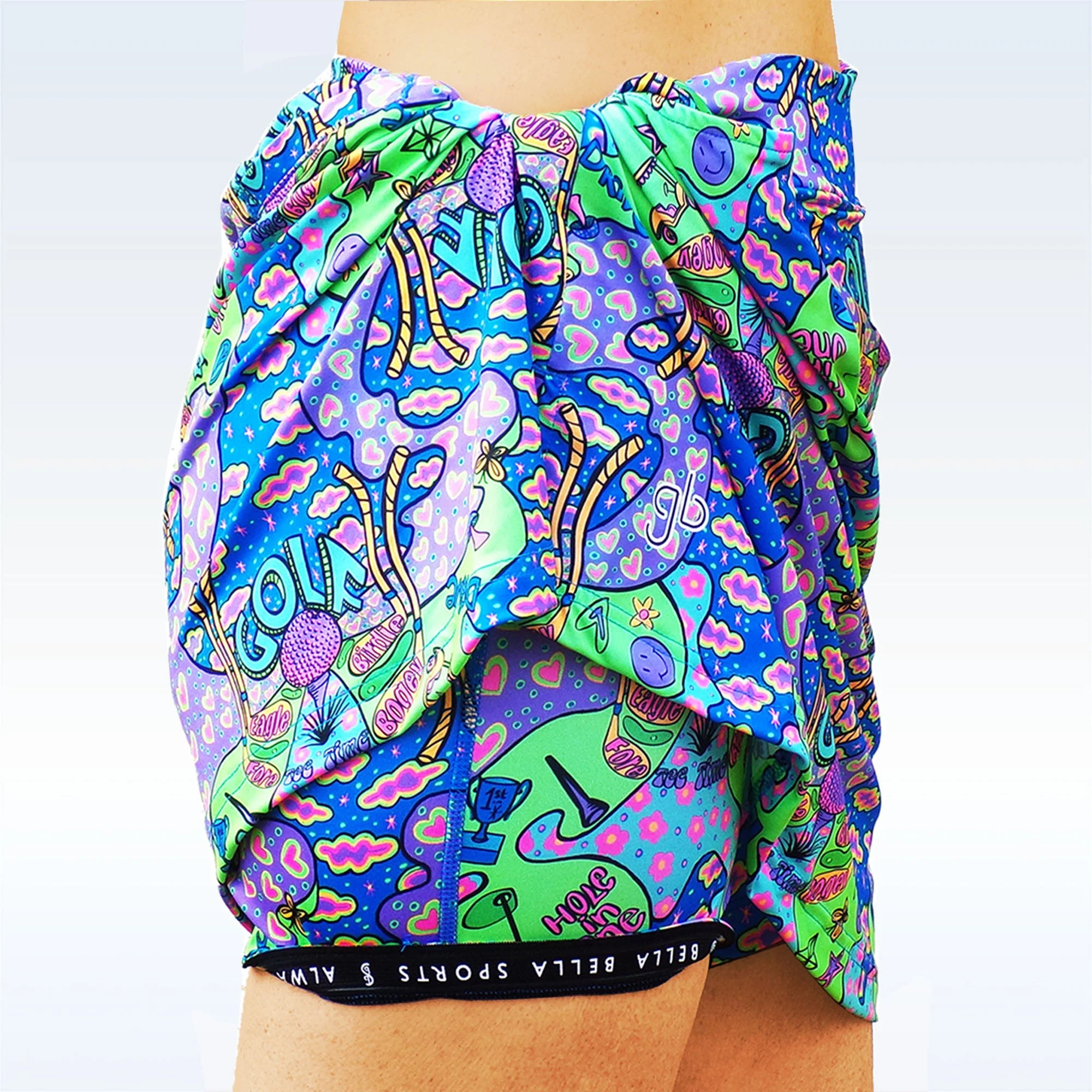 Pickleball Bella Groovy Straight Golf Skort - Image 2