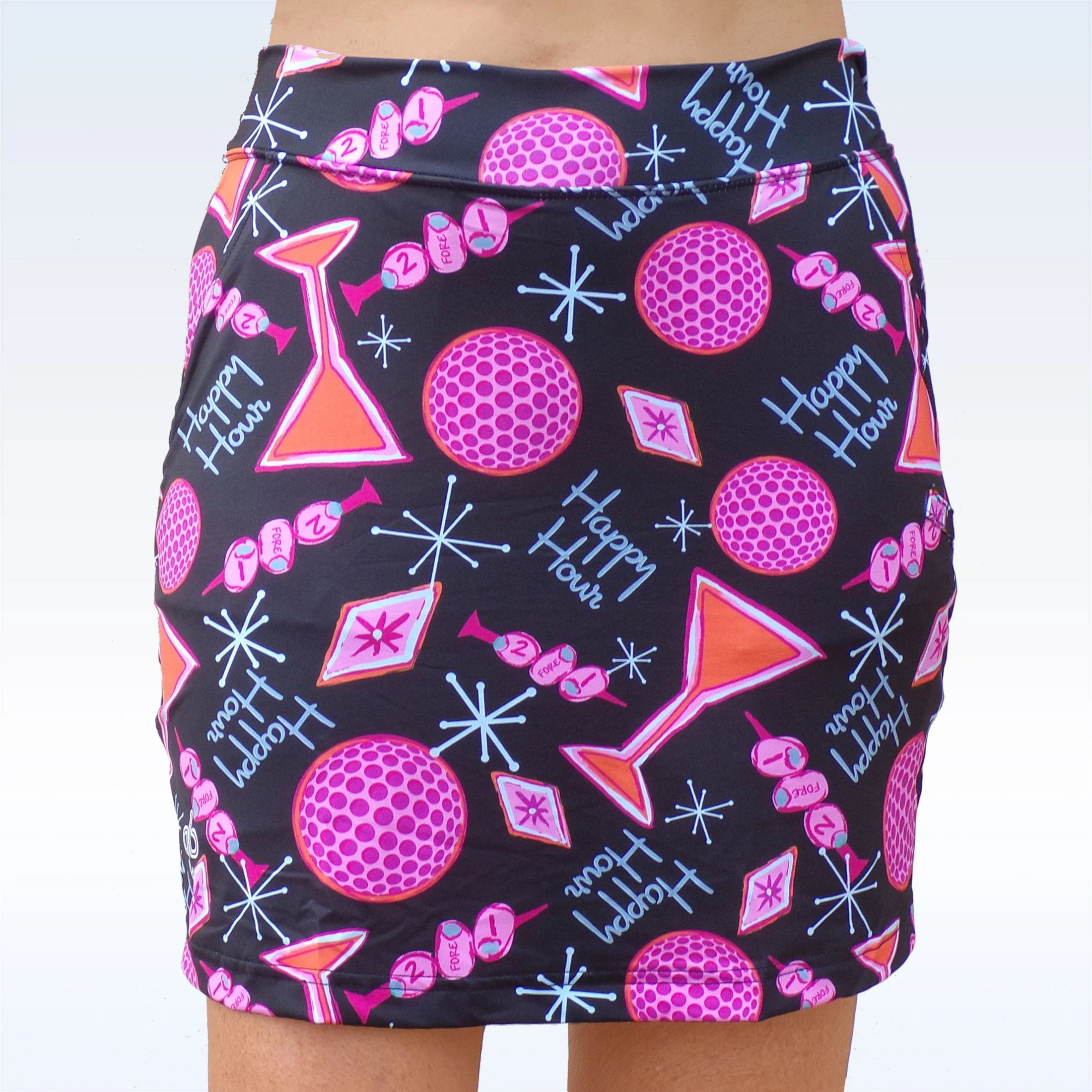 Pickleball Bella Martini Straight Golf Skort - Image 2
