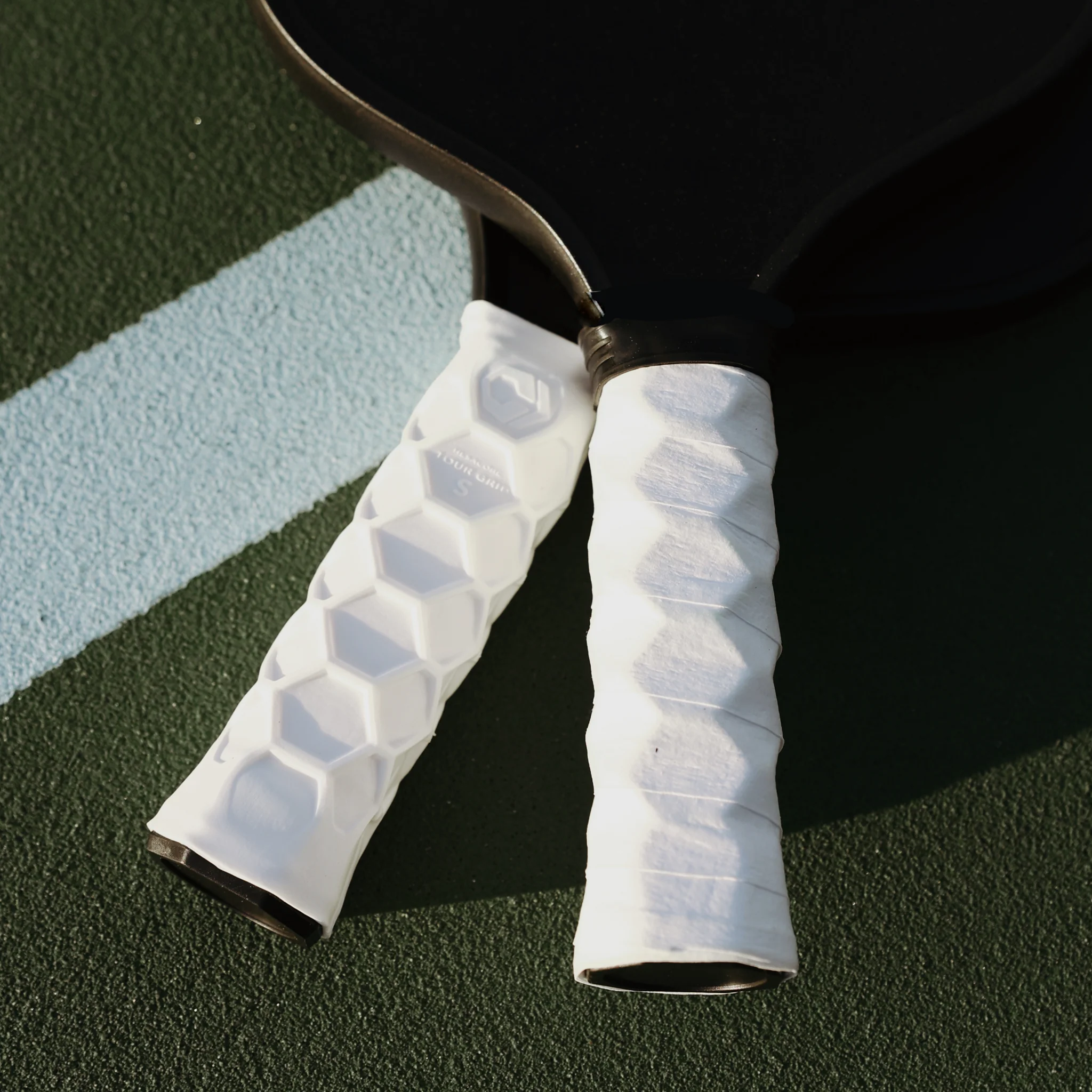 Pickleball Grip - 5.25 Inches Long - Regular Soft Feel - White - Image 6