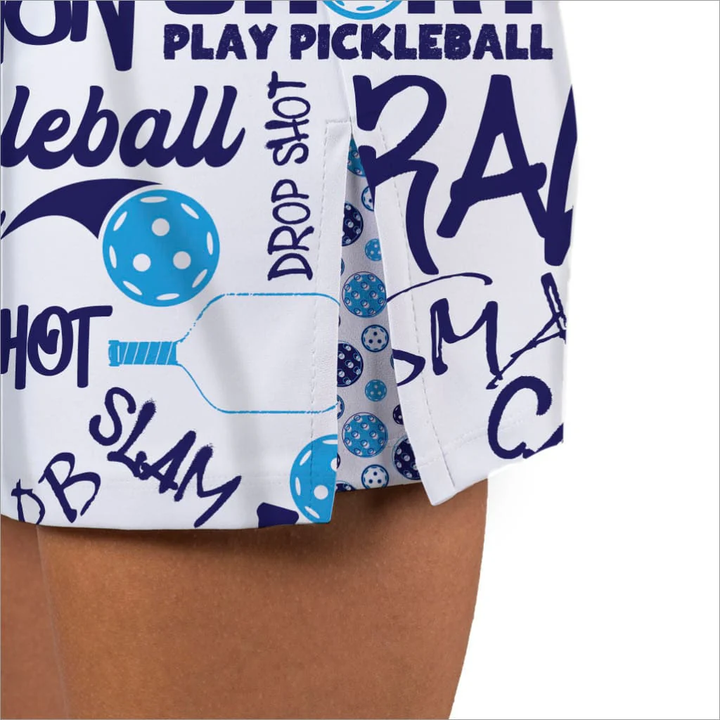 PICKLEBALL SLAM BLUE SKORT - Image 5