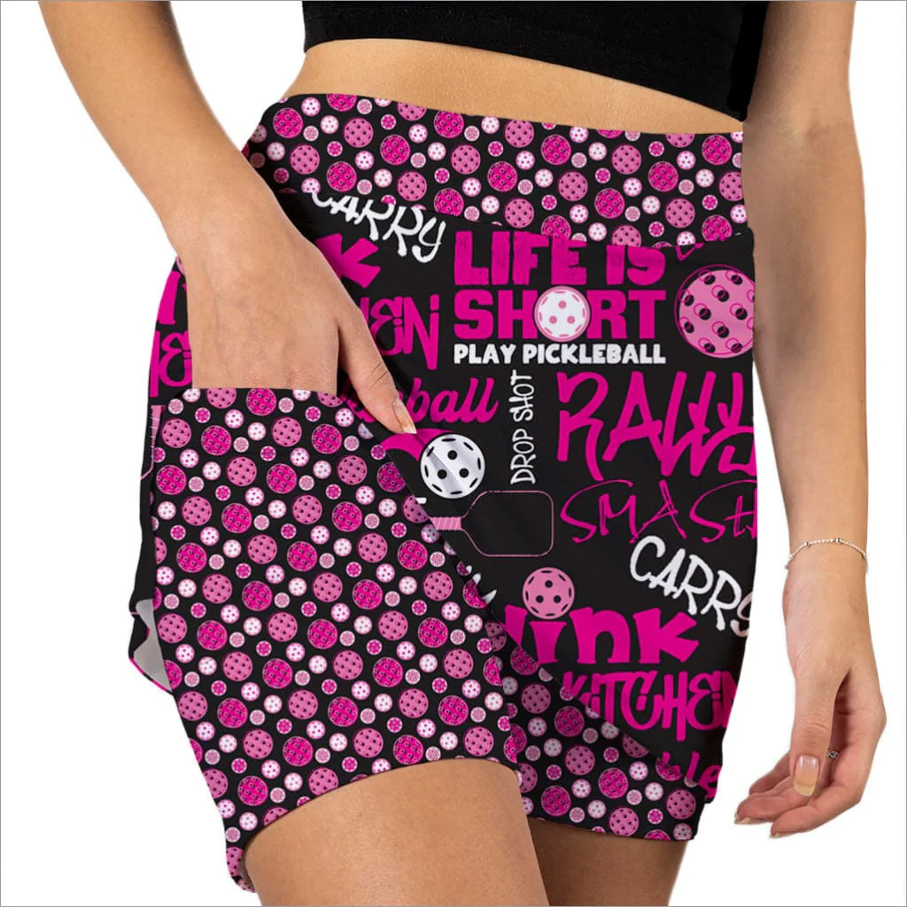 PICKLEBALL SLAM PINK SKORT - Image 4