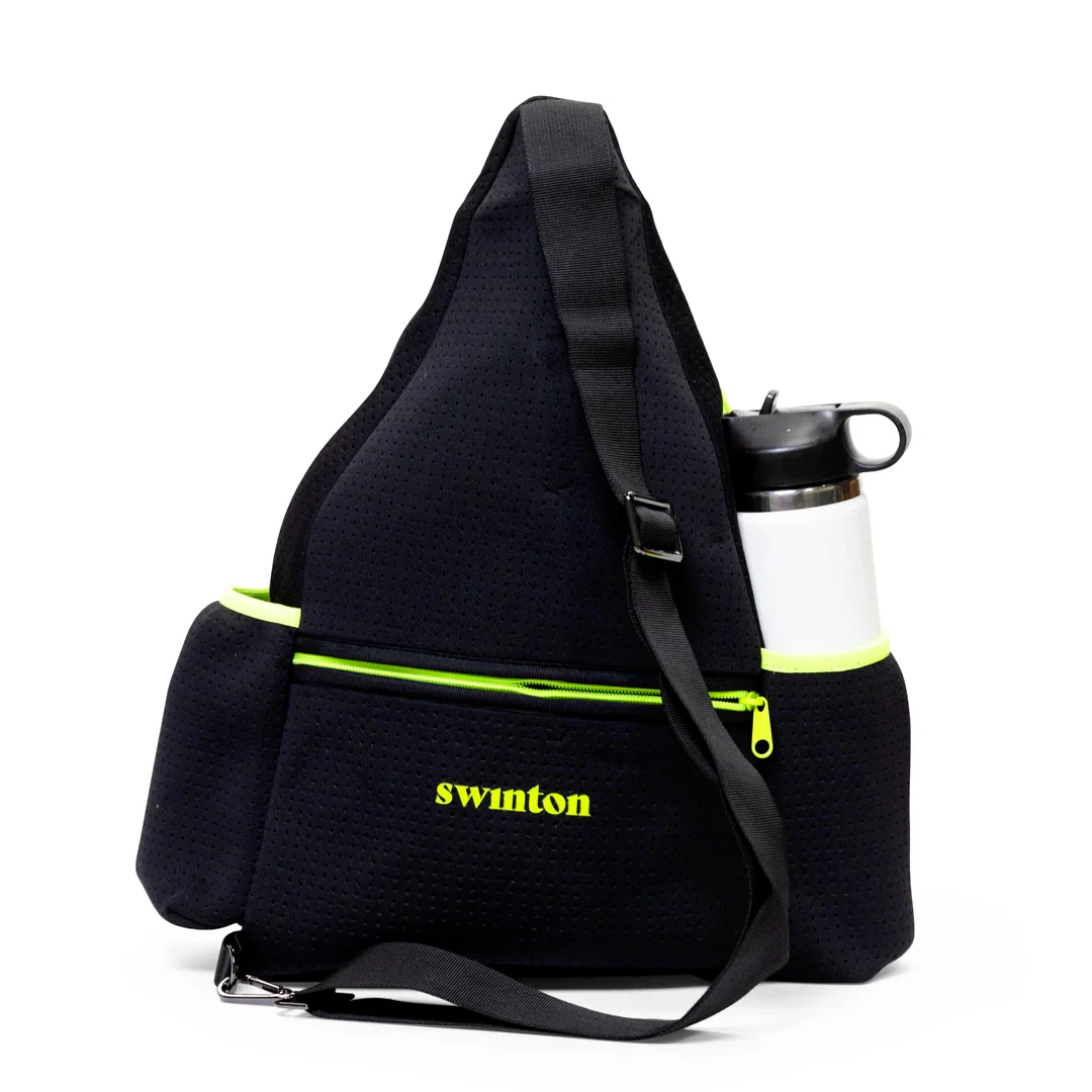 Pickleball Sling Bag - Black - Image 3