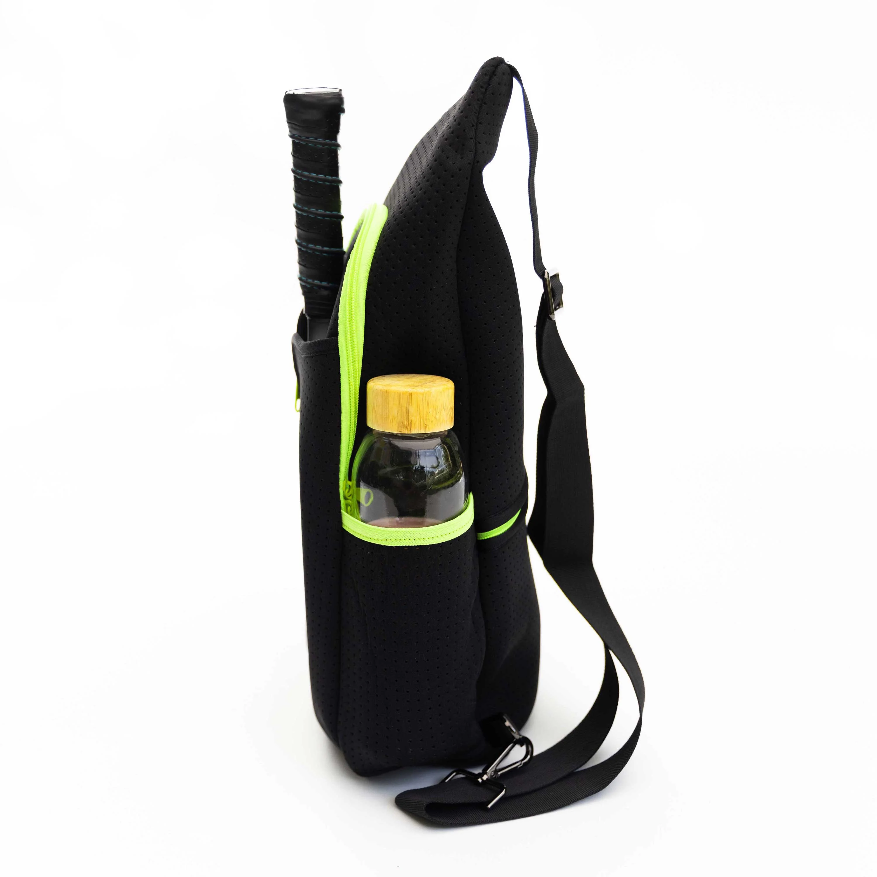 Pickleball Sling Bag - Black - Image 4