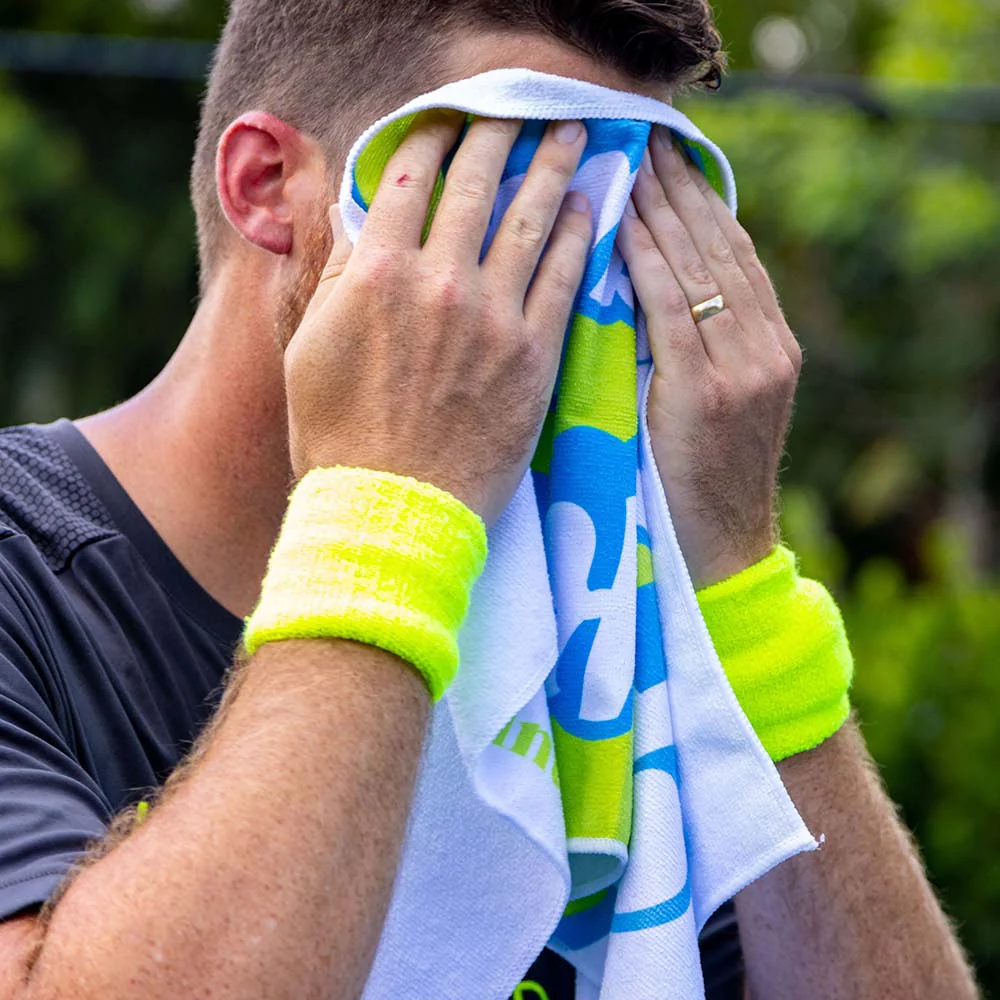 Pickleball Sports Towel White - Image 2