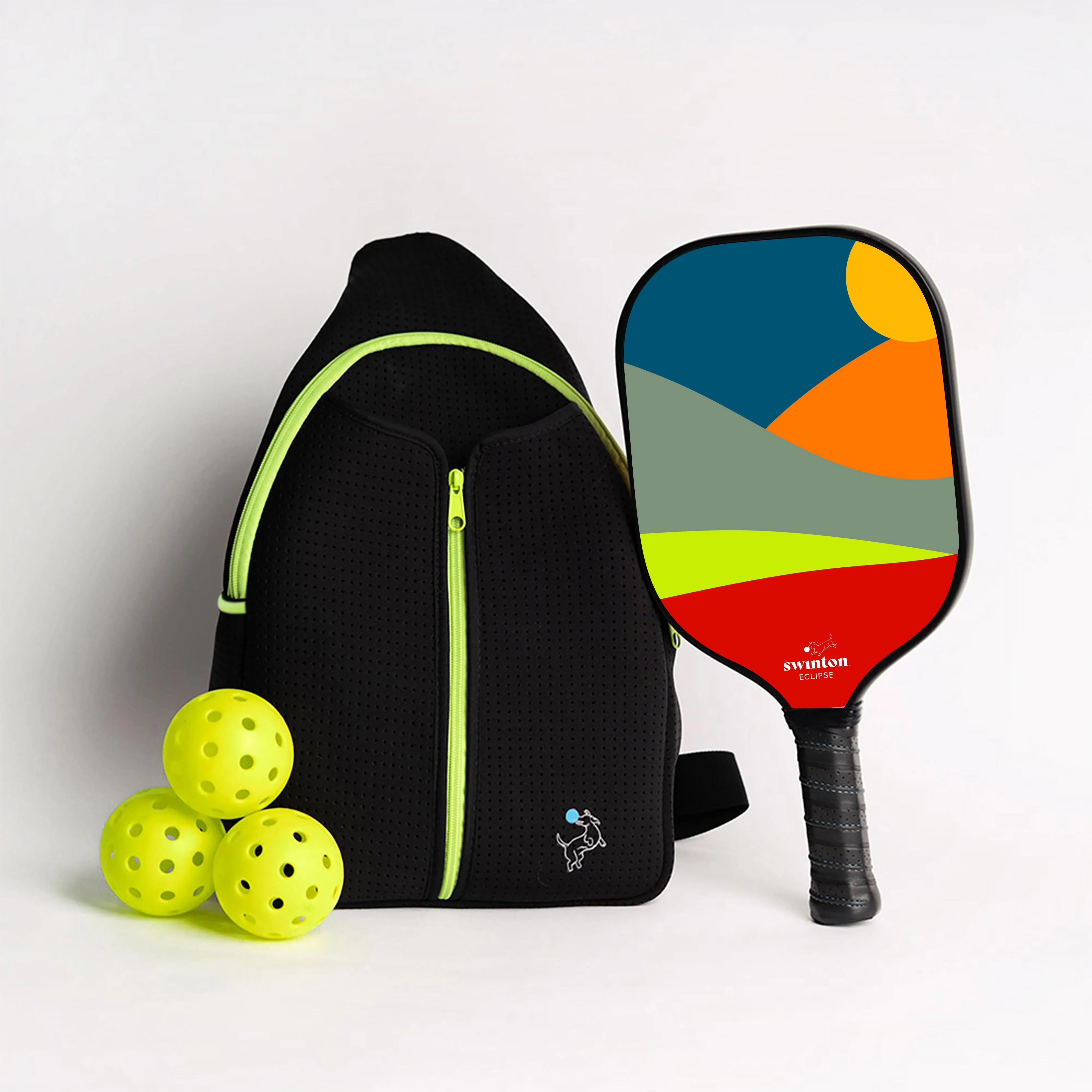 Pickleball Starter Bundle - Black Sling Bag Combo - Image 15