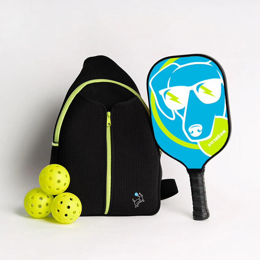 Pickleball Starter Bundle - Black Sling Bag Combo - Image 3