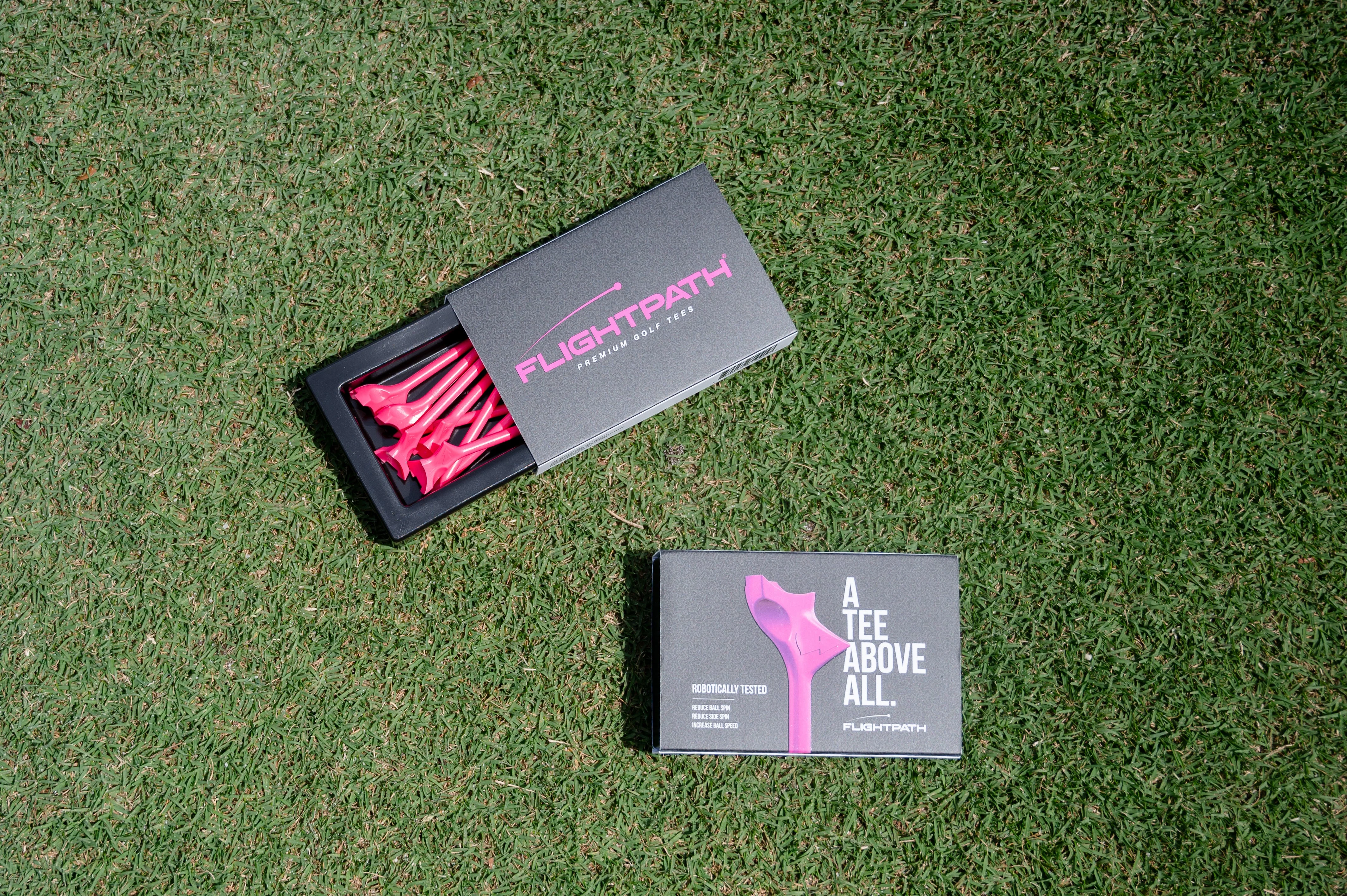 Pink Flightpath Golf Tees - 1 Pack - Image 3