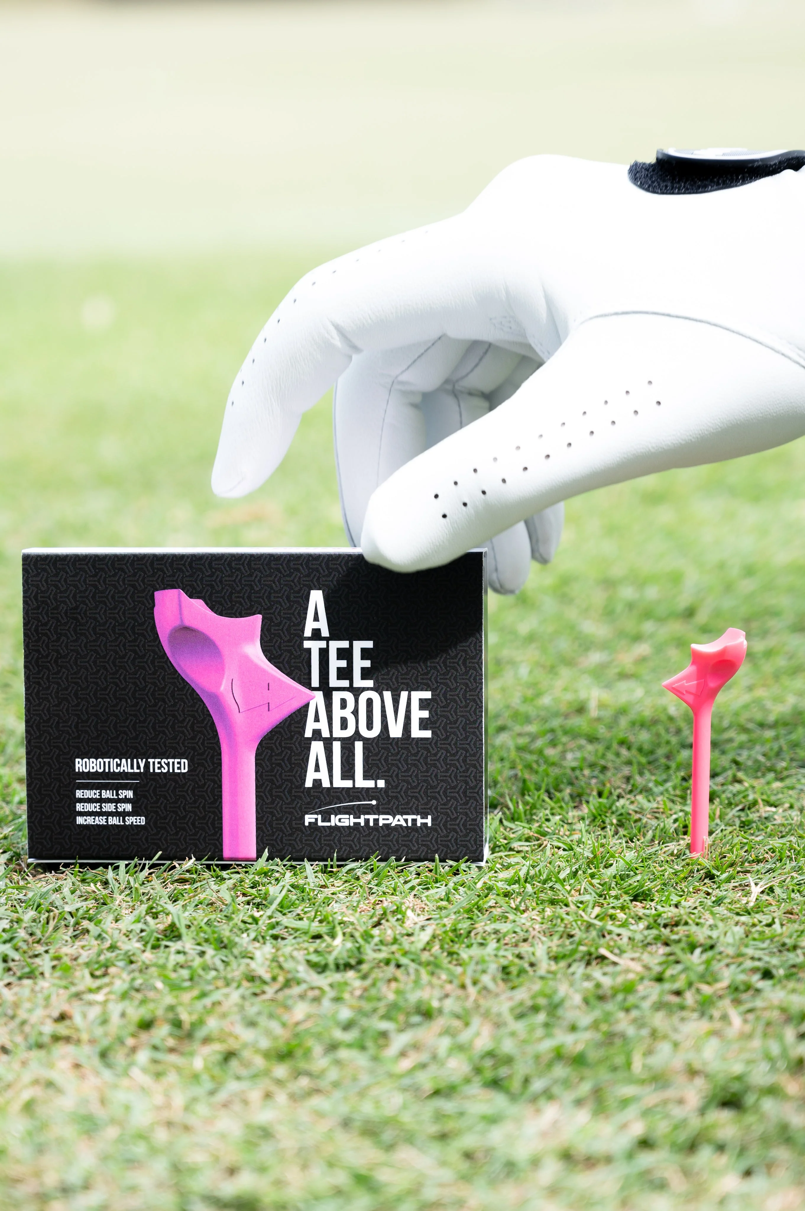 Pink Flightpath Golf Tees - 1 Pack - Image 5