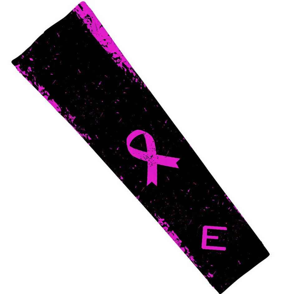 Pink Splattered Breast Cancer Arm Sleeve - Image 2
