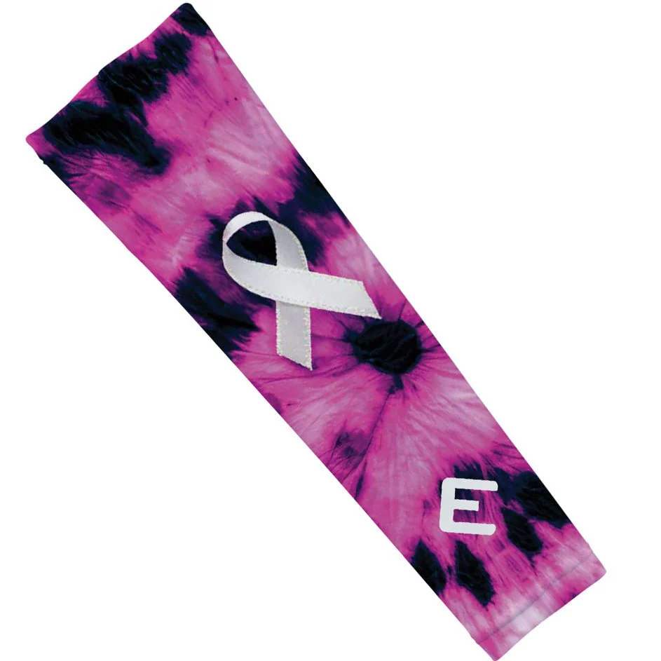 Pink Tie Dye Breast Cancer Arm Sleeve - Image 2