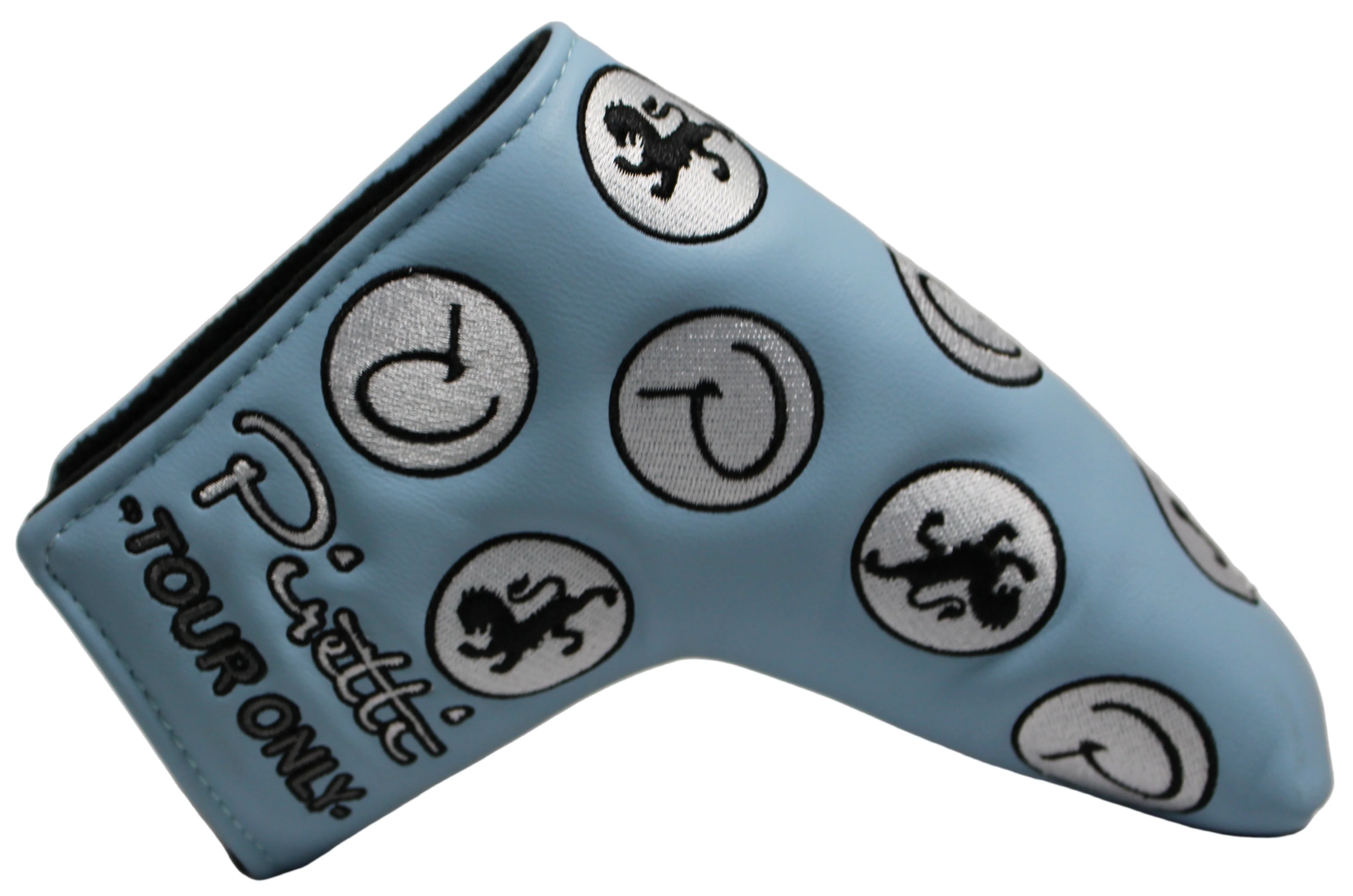 Piretti Circle P Blue Tour Only Blade Putter Headcover - Image 2