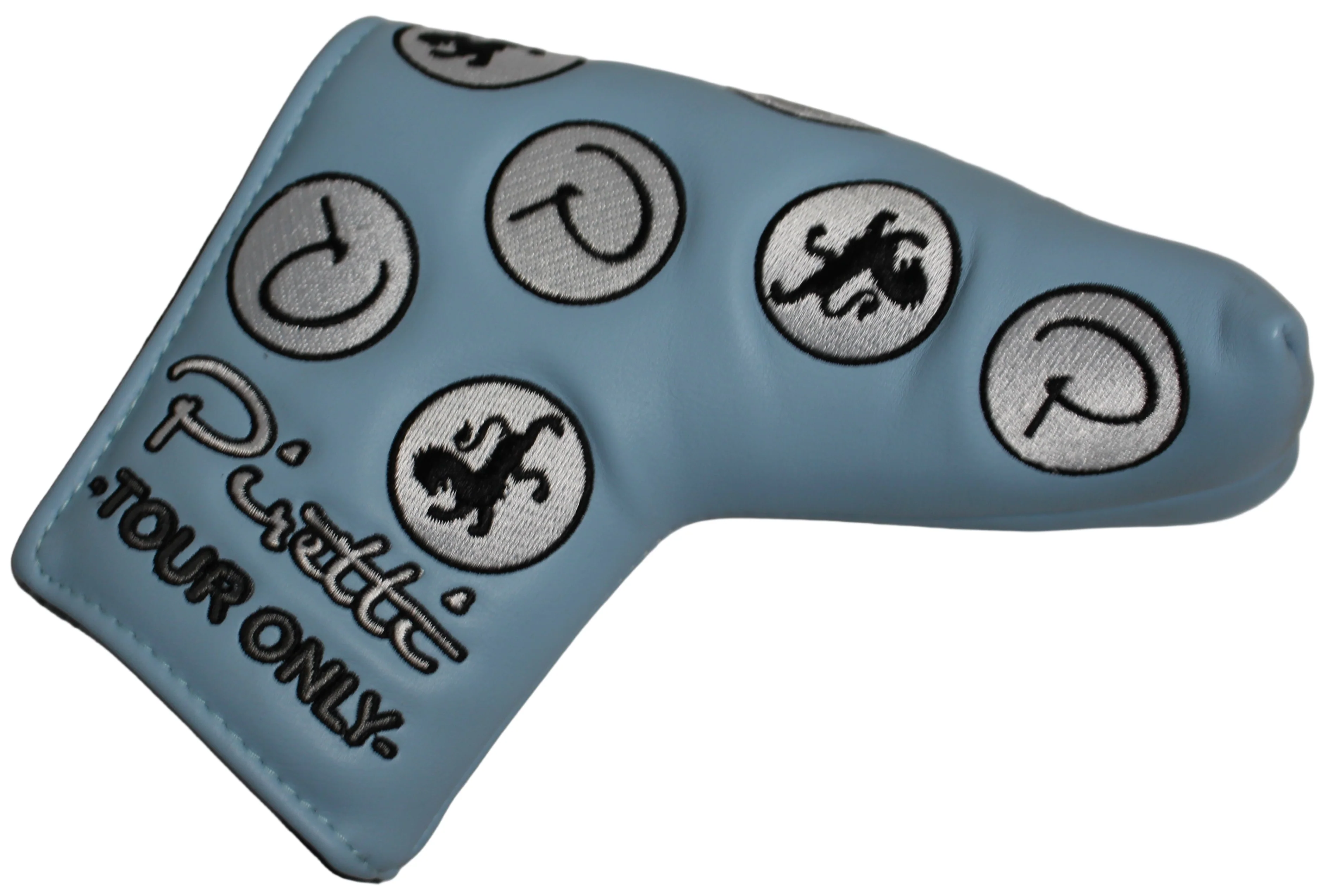 Piretti Circle P Blue Tour Only Blade Putter Headcover - Image 3