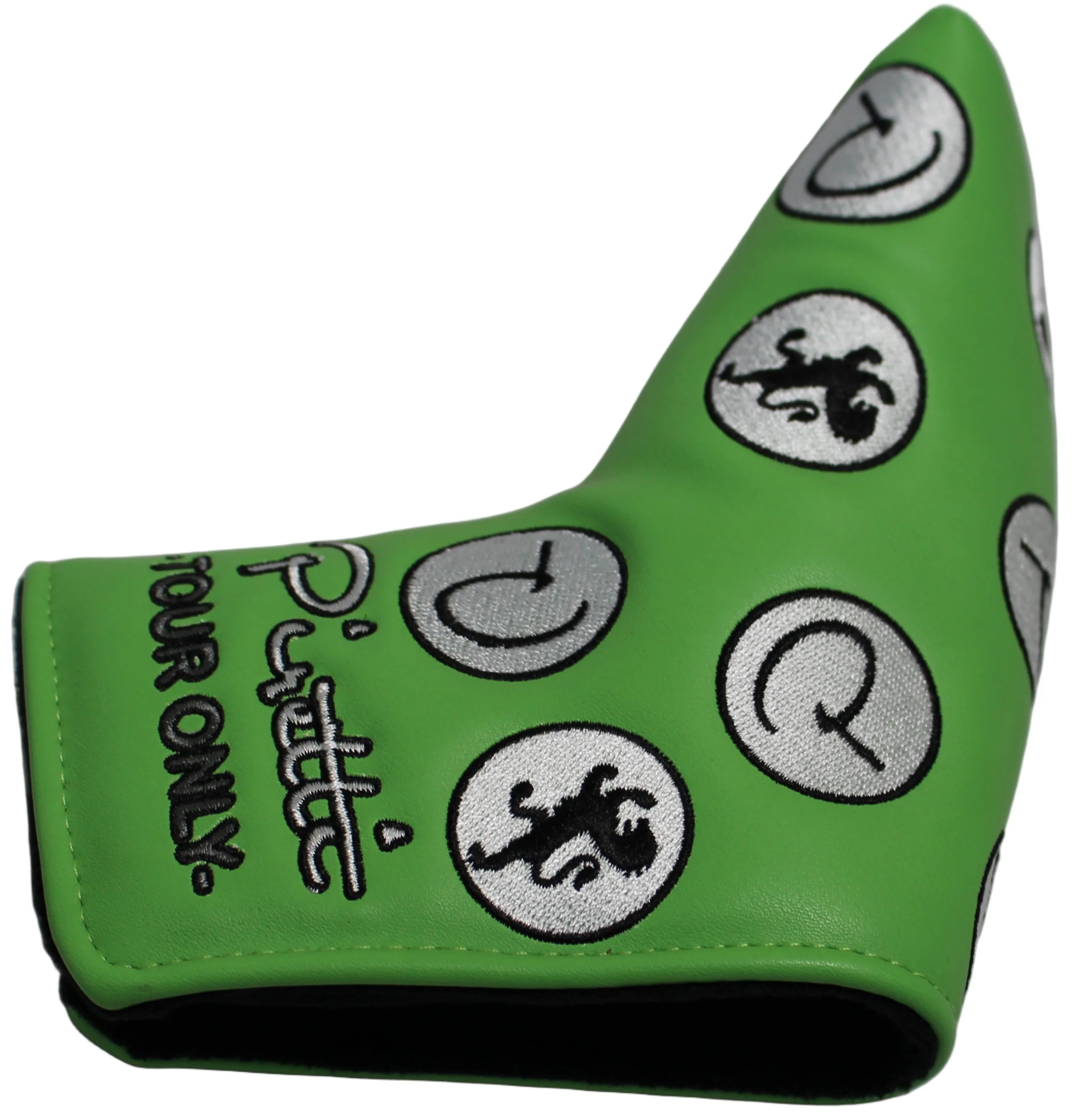 Piretti Circle P Green Tour Only Blade Putter Headcover - Image 3