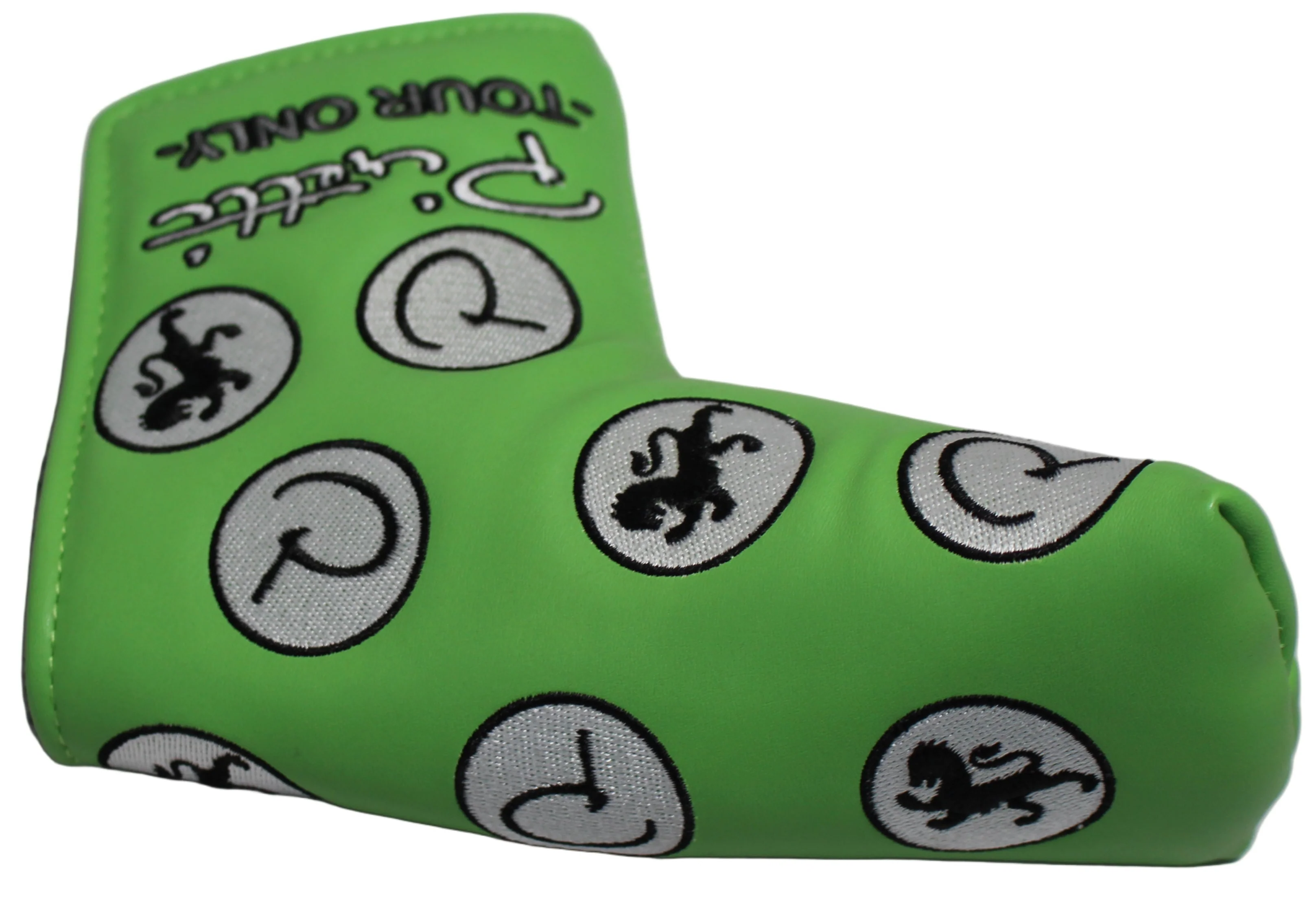Piretti Circle P Green Tour Only Blade Putter Headcover - Image 4