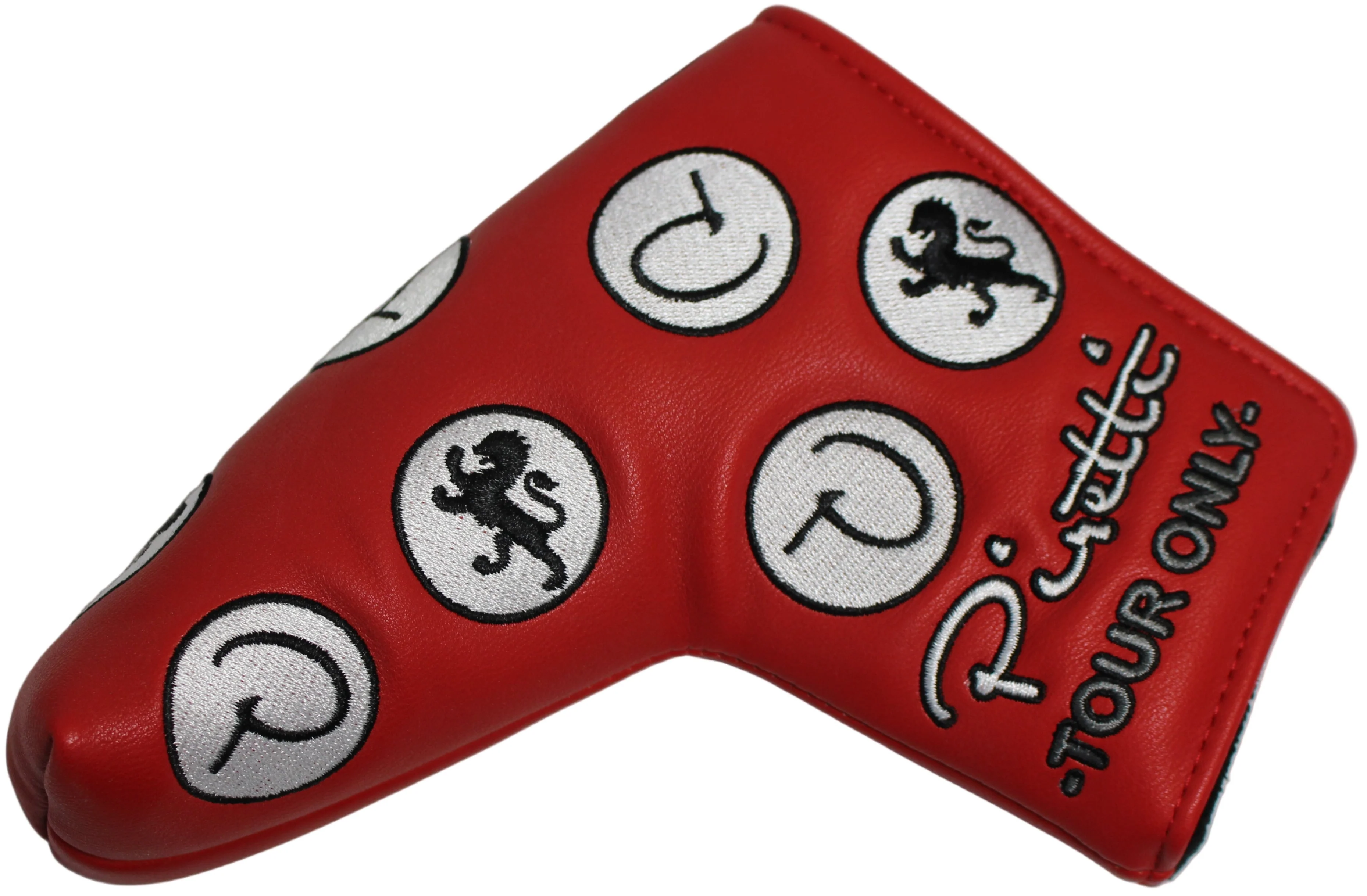 Piretti Circle P Red Tour Only Blade Putter Headcover