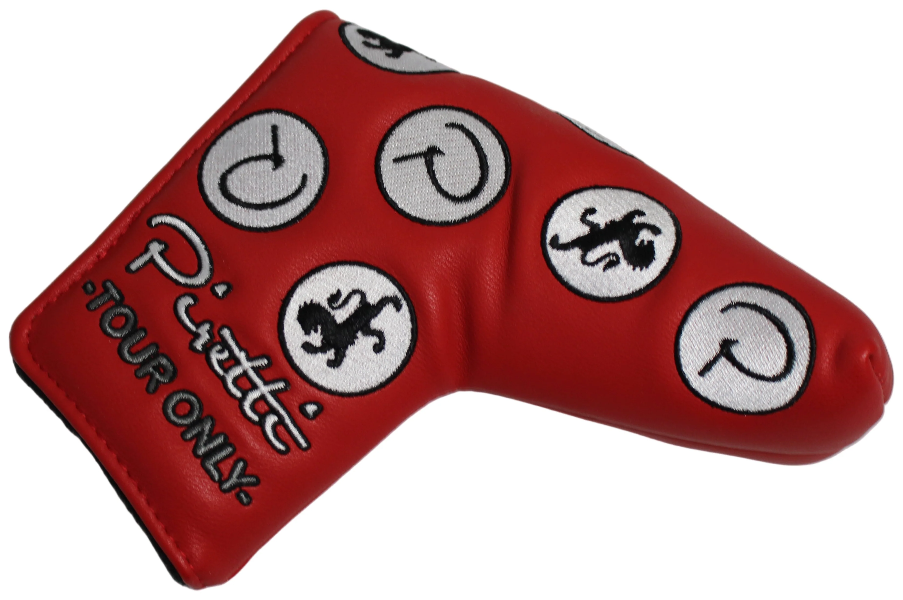 Piretti Circle P Red Tour Only Blade Putter Headcover - Image 2